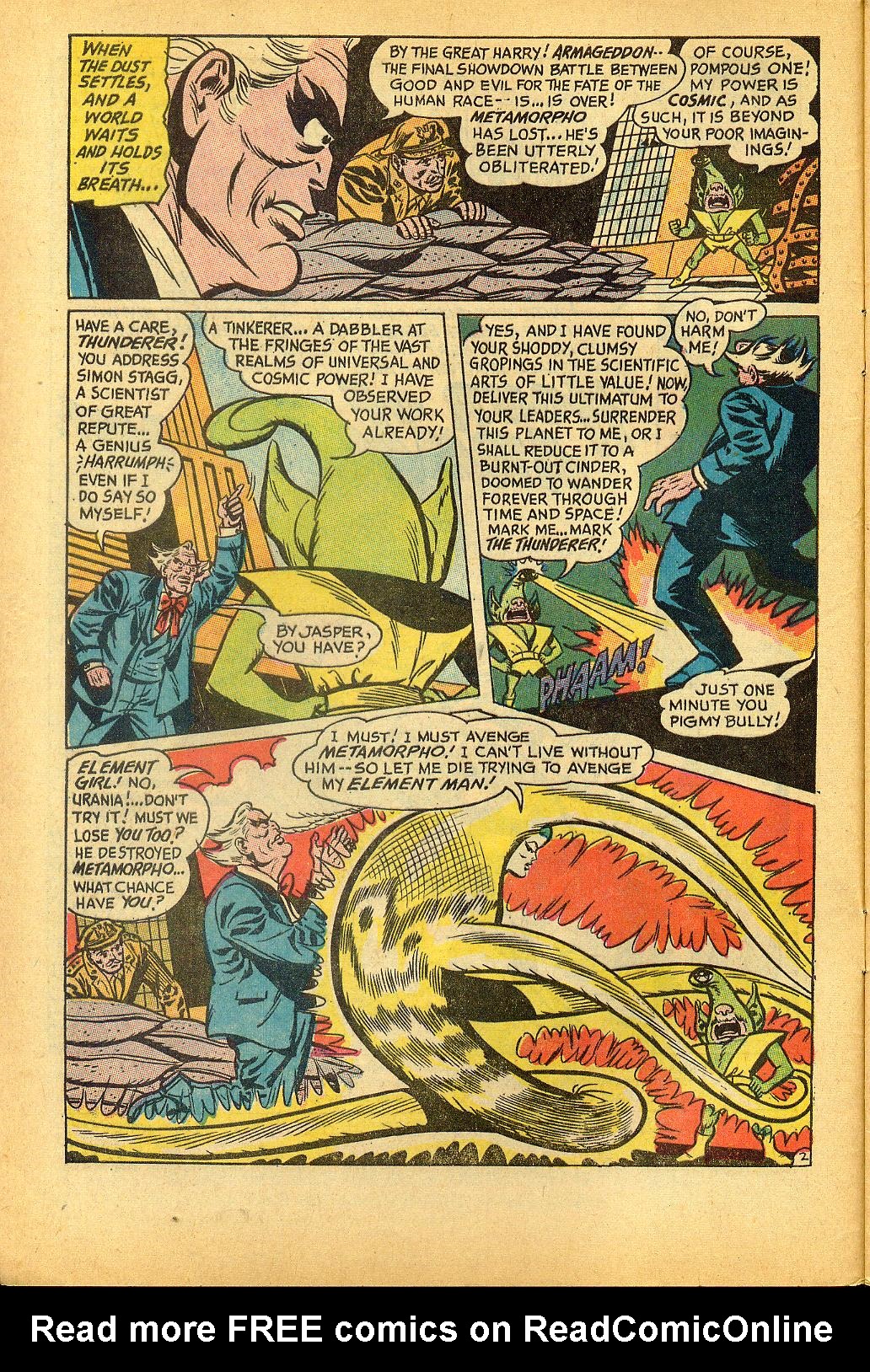 Read online Metamorpho comic -  Issue #15 - 4