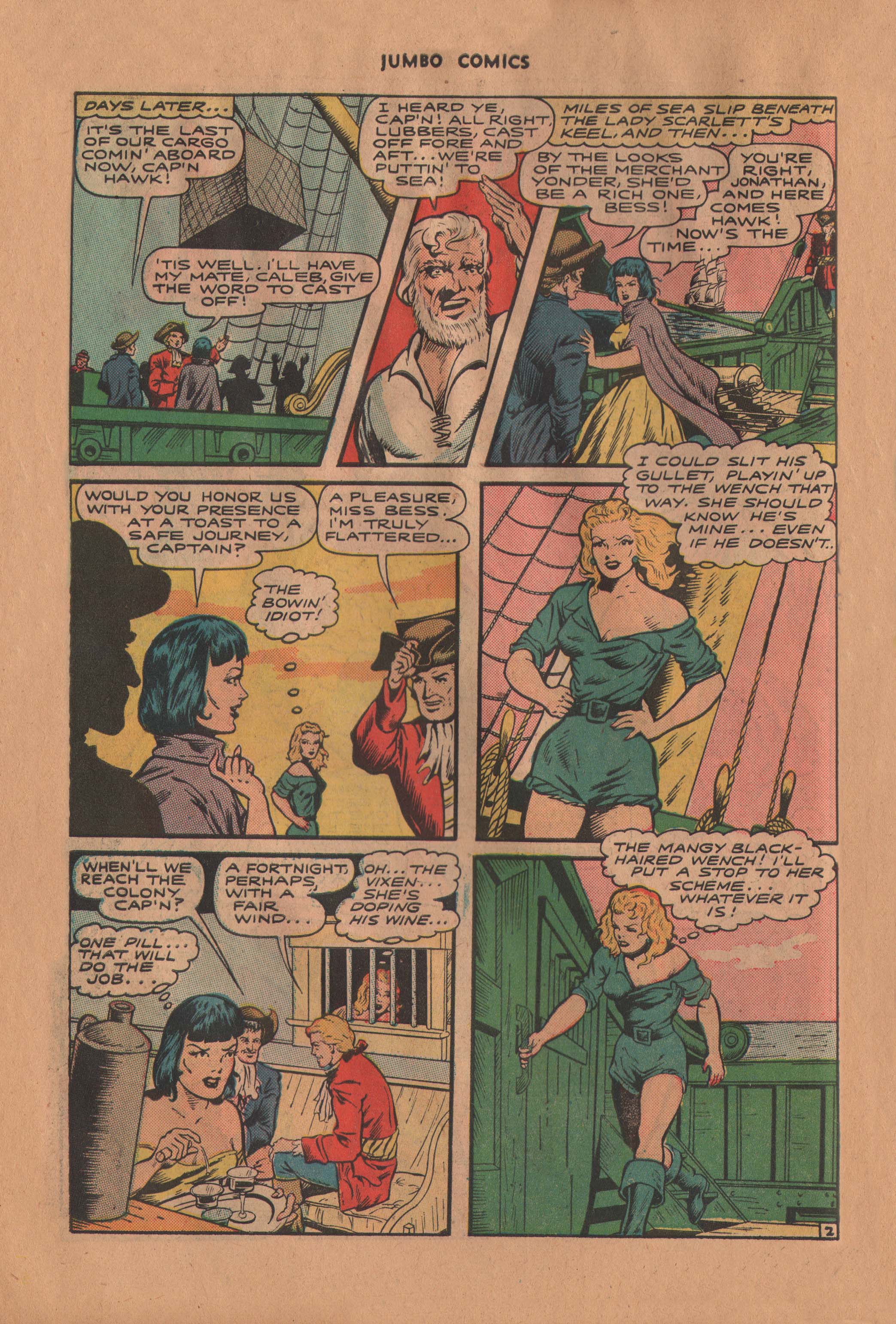 Read online Jumbo Comics comic -  Issue #90 - 14