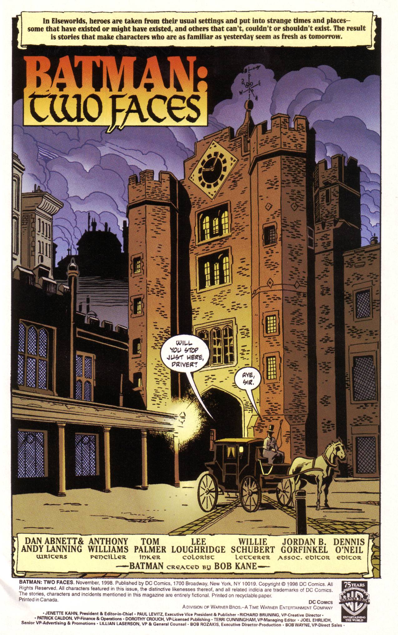 Read online Batman: Two Faces comic -  Issue # Full - 2