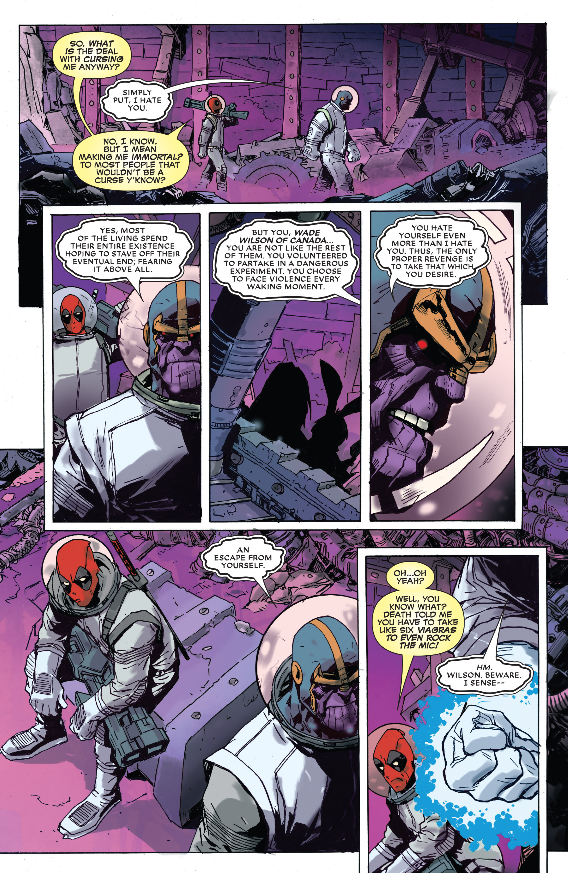 Read online Deadpool vs. Thanos comic -  Issue #2 - 8