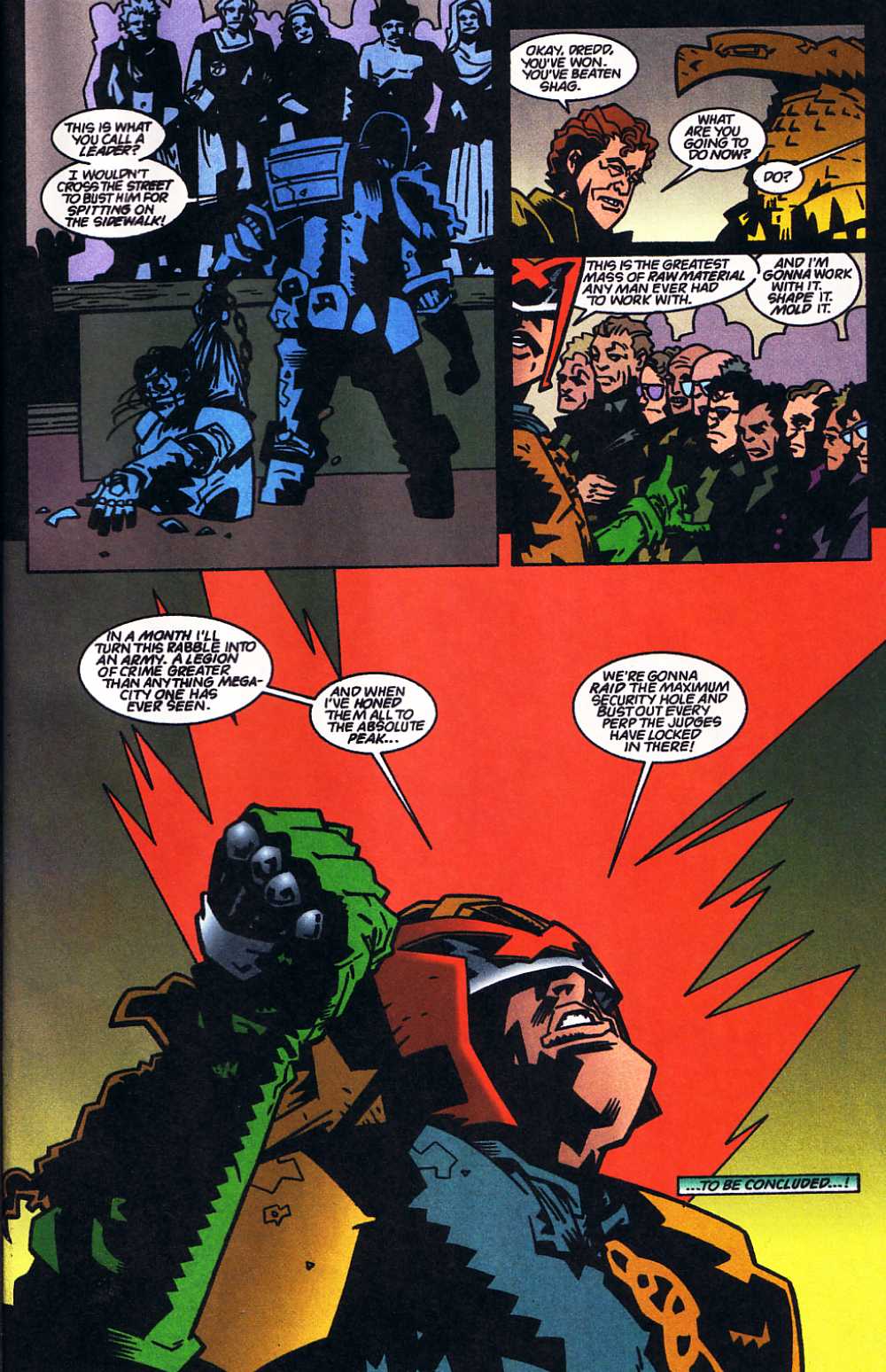 Read online Judge Dredd: Legends of the Law comic -  Issue #9 - 23