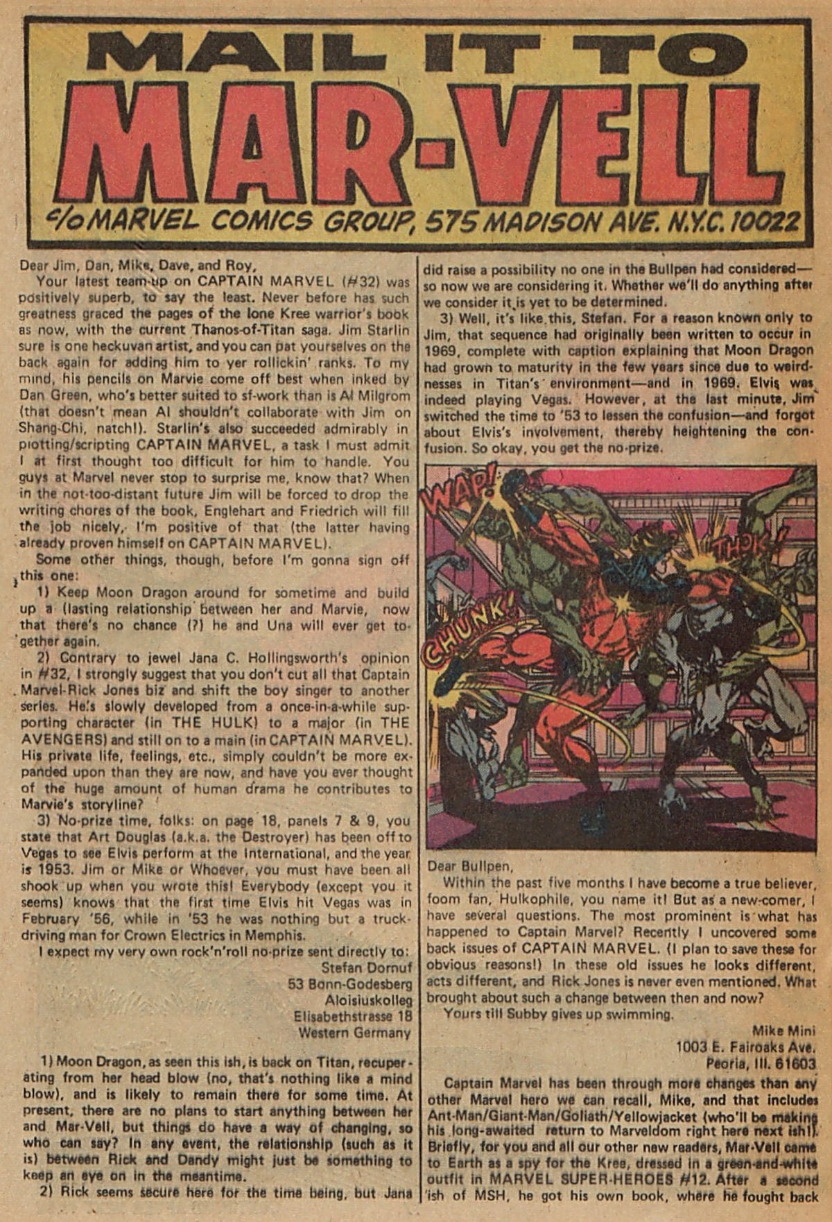 Captain Marvel (1968) Issue #34 #34 - English 12