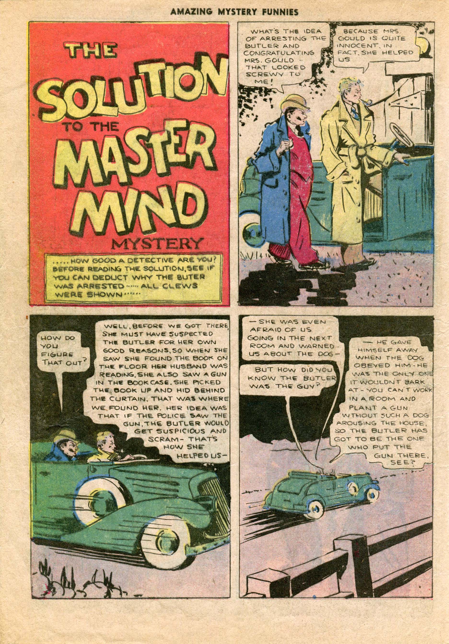 Read online Amazing Mystery Funnies comic -  Issue #1 - 15