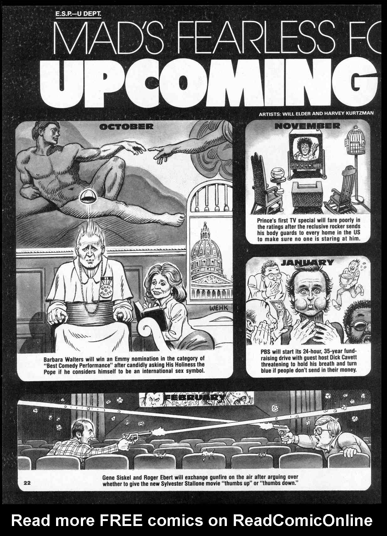 Read online MAD comic -  Issue #267 - 24