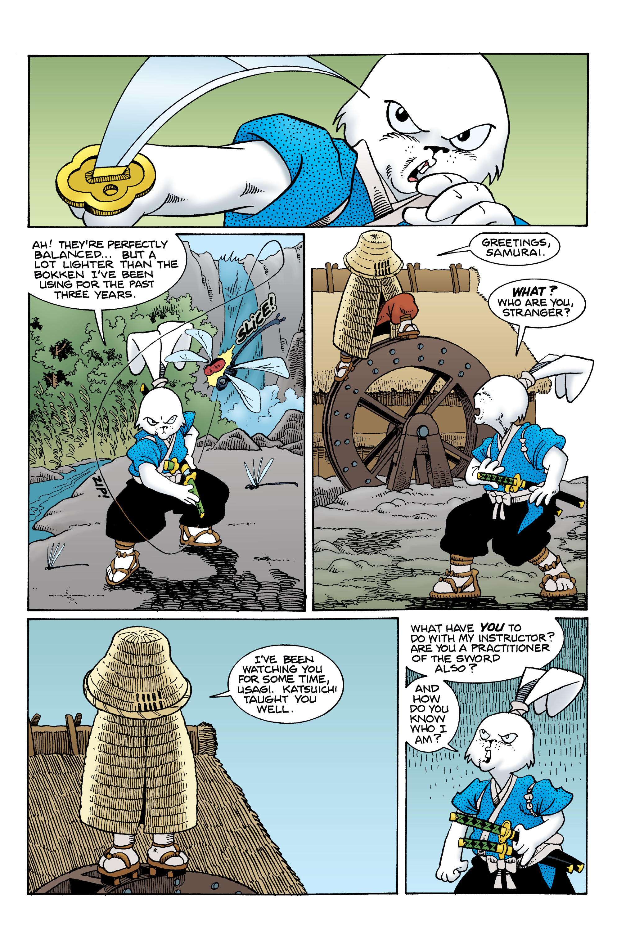 Read online Usagi Yojimbo Color Classics comic -  Issue #3 - 4