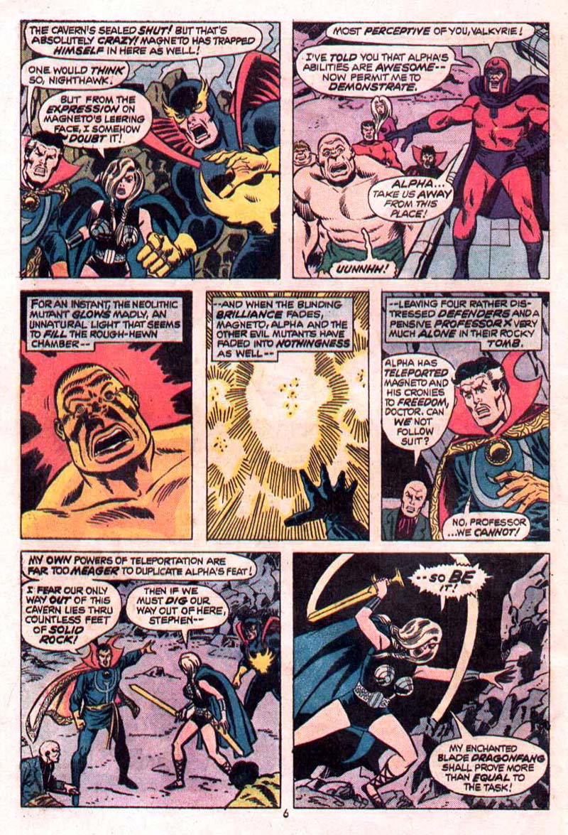 Read online The Defenders (1972) comic -  Issue #16 - 5