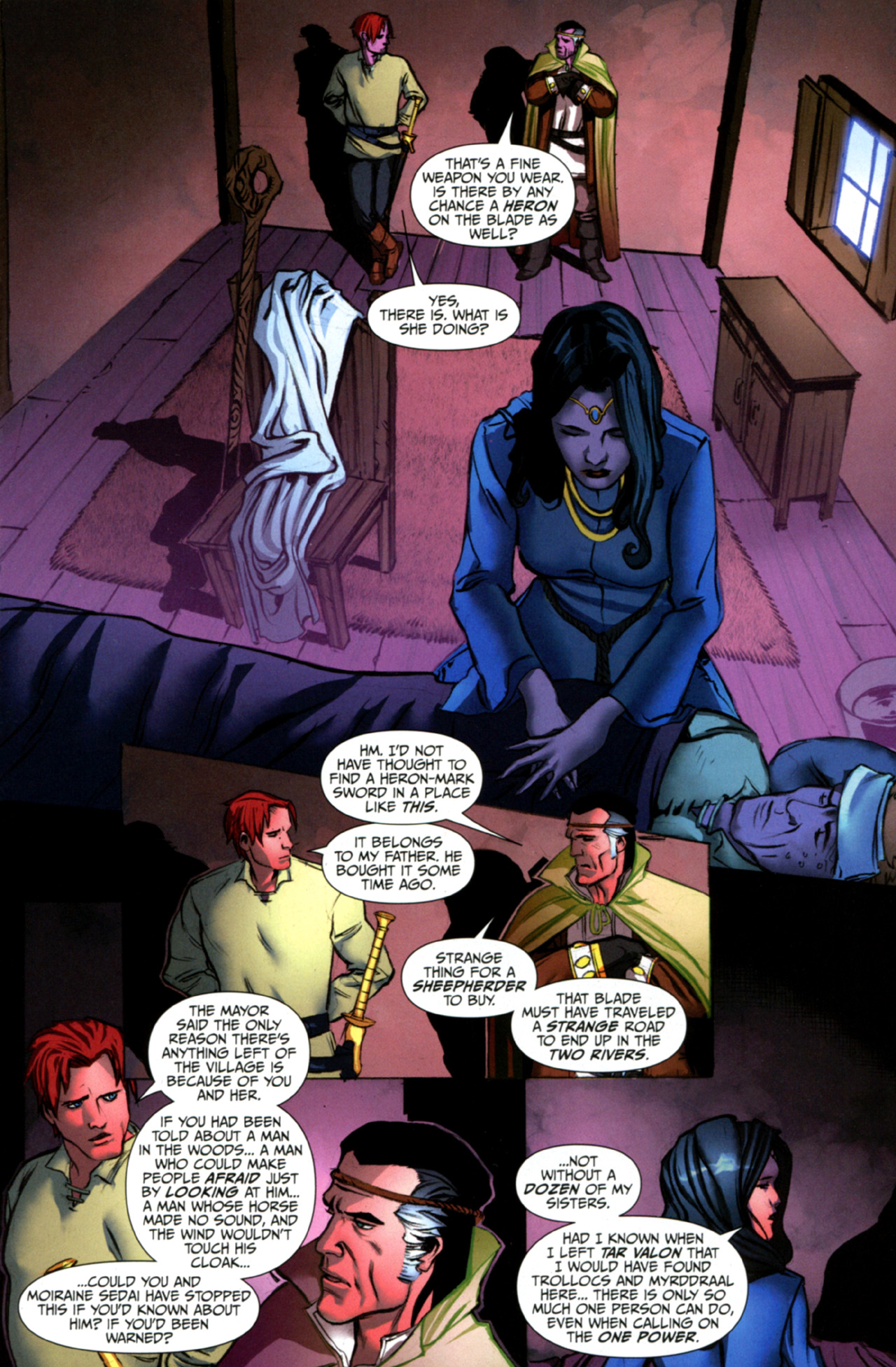Read online Robert Jordan's Wheel of Time: The Eye of the World comic -  Issue #5 - 5