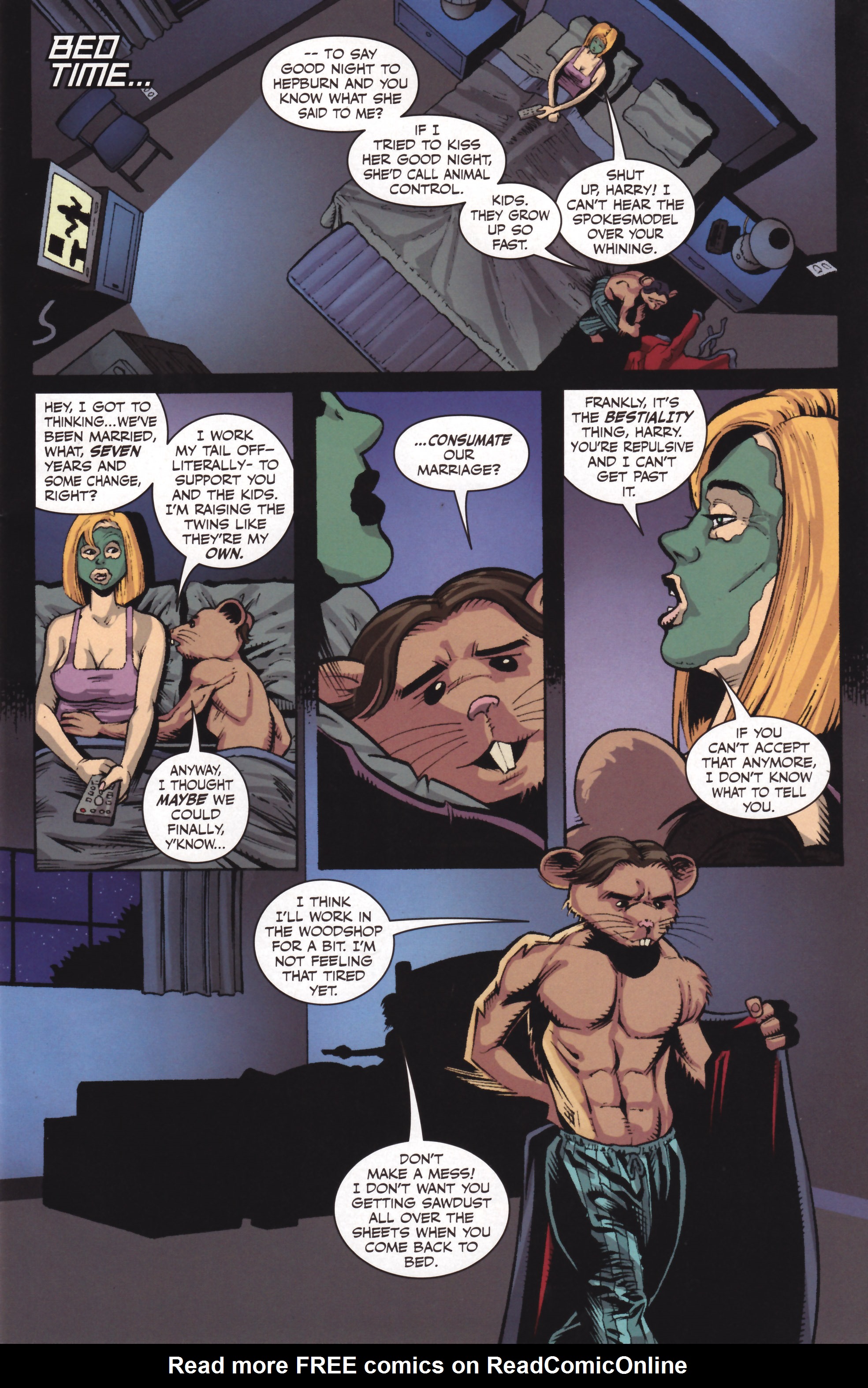 Read online Adolescent Radioactive Black Belt Hamsters (2008) comic -  Issue #4 - 7