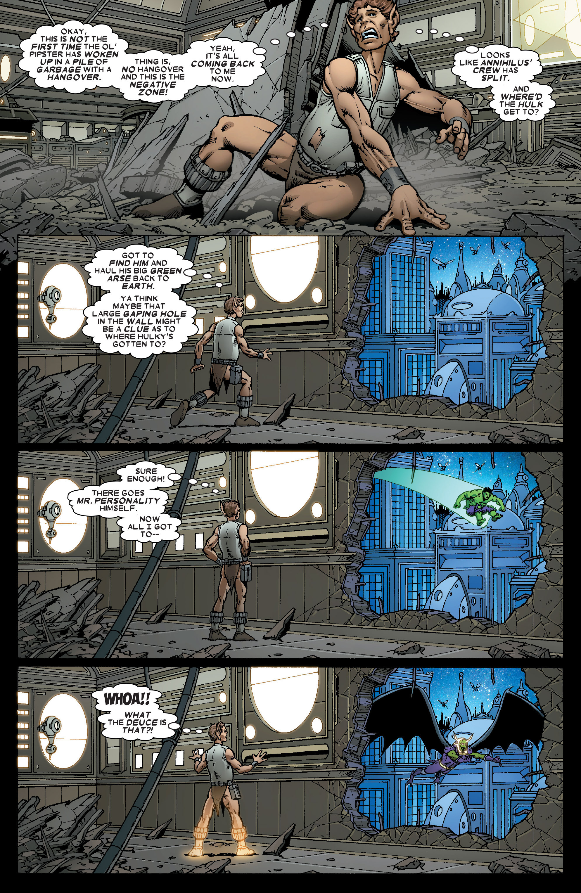 Read online Thanos Vs. Hulk comic -  Issue #4 - 9