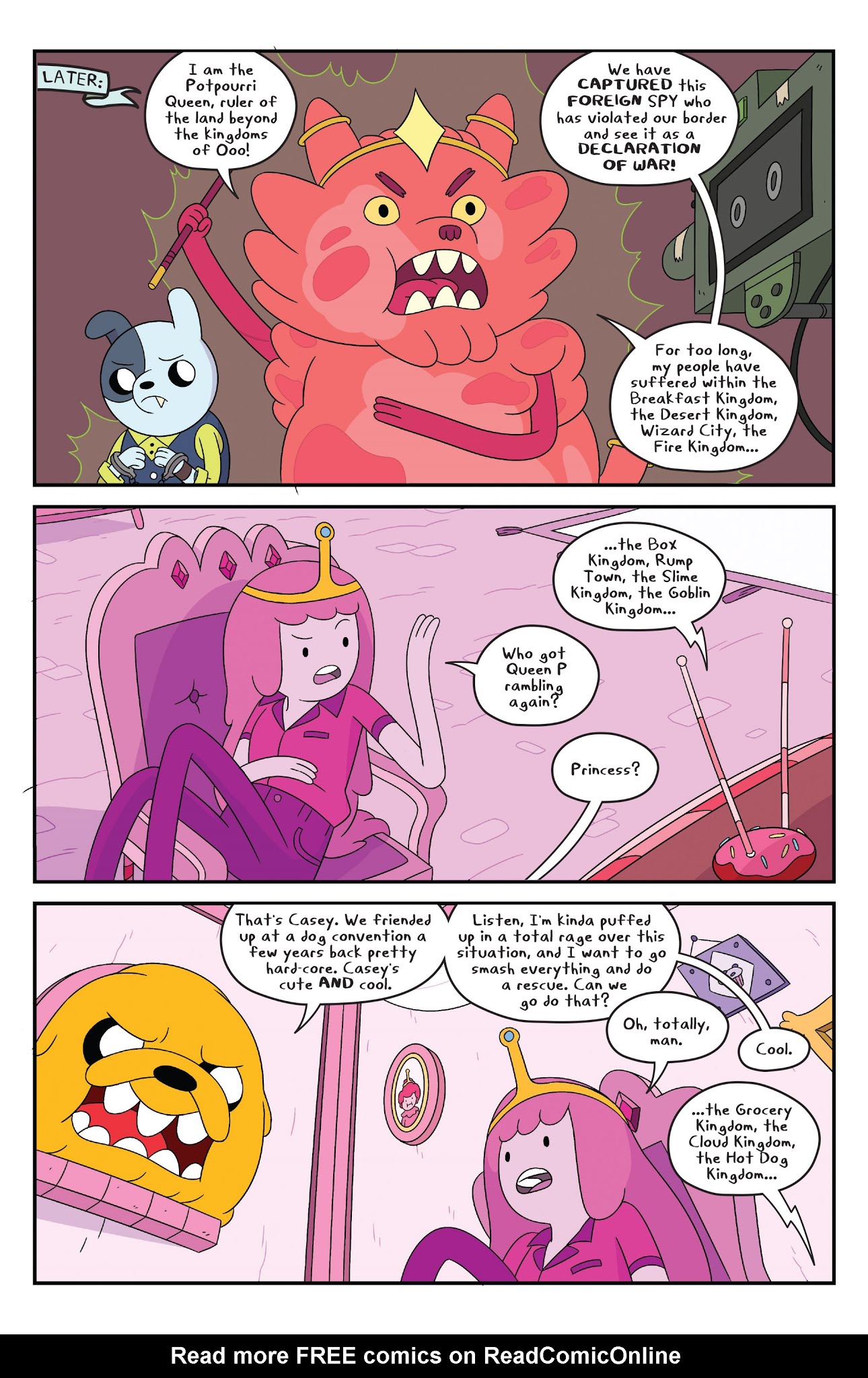 Read online Adventure Time comic -  Issue #75 - 6
