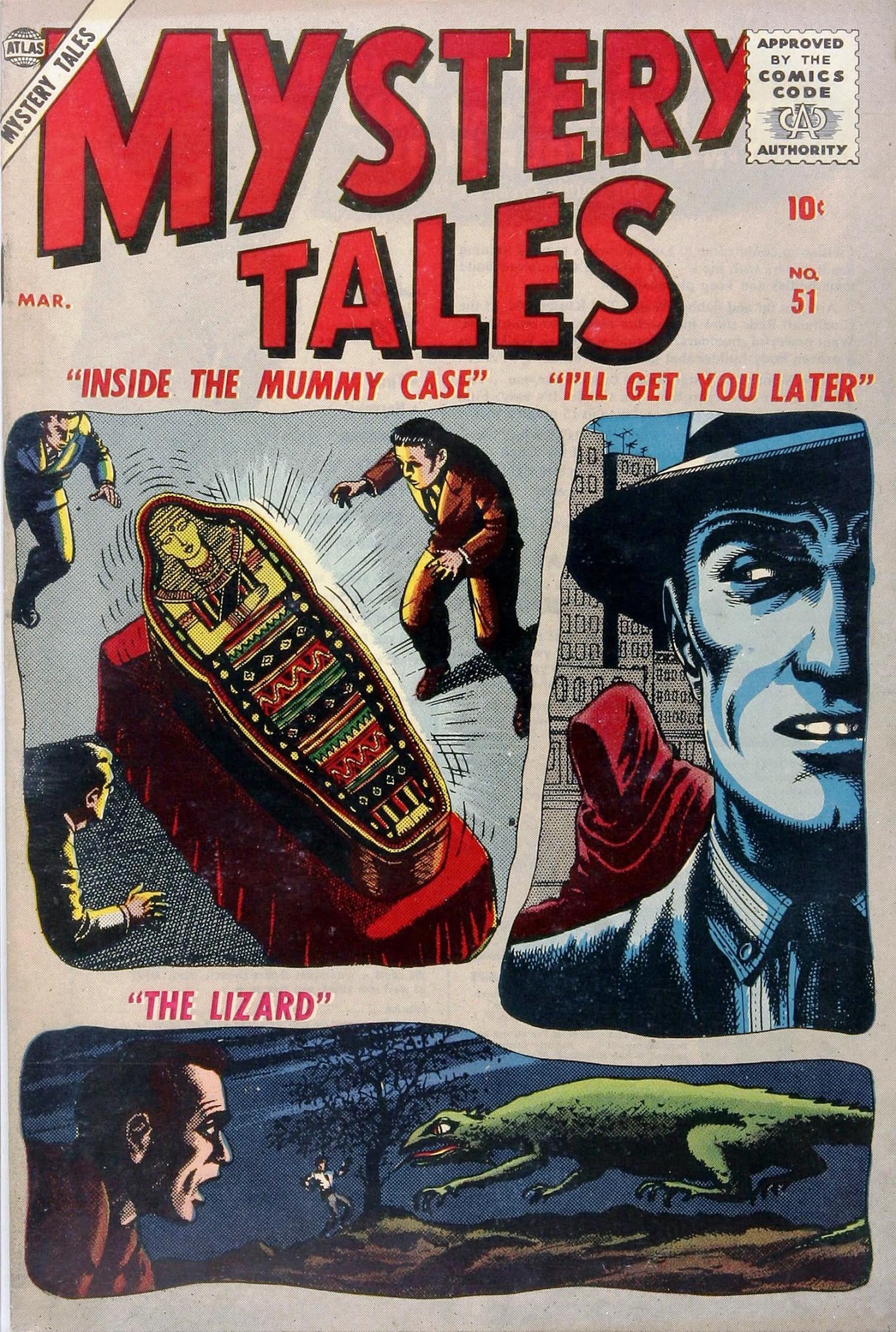 Read online Mystery Tales comic -  Issue #51 - 1