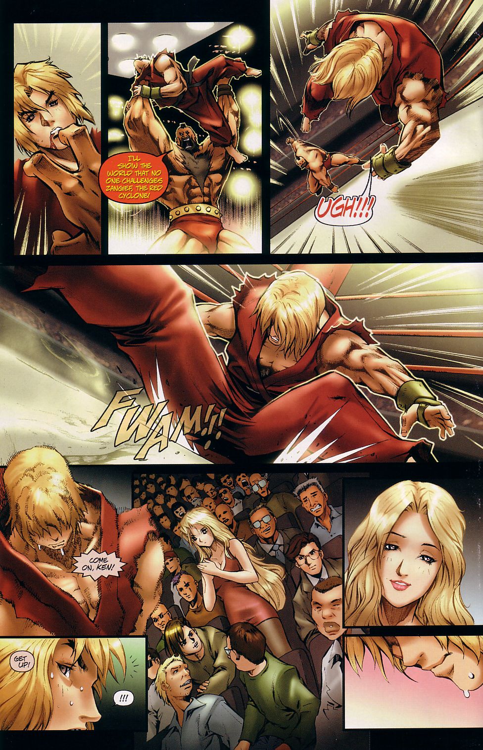 Read online Street Fighter (2003) comic -  Issue #3 - 25