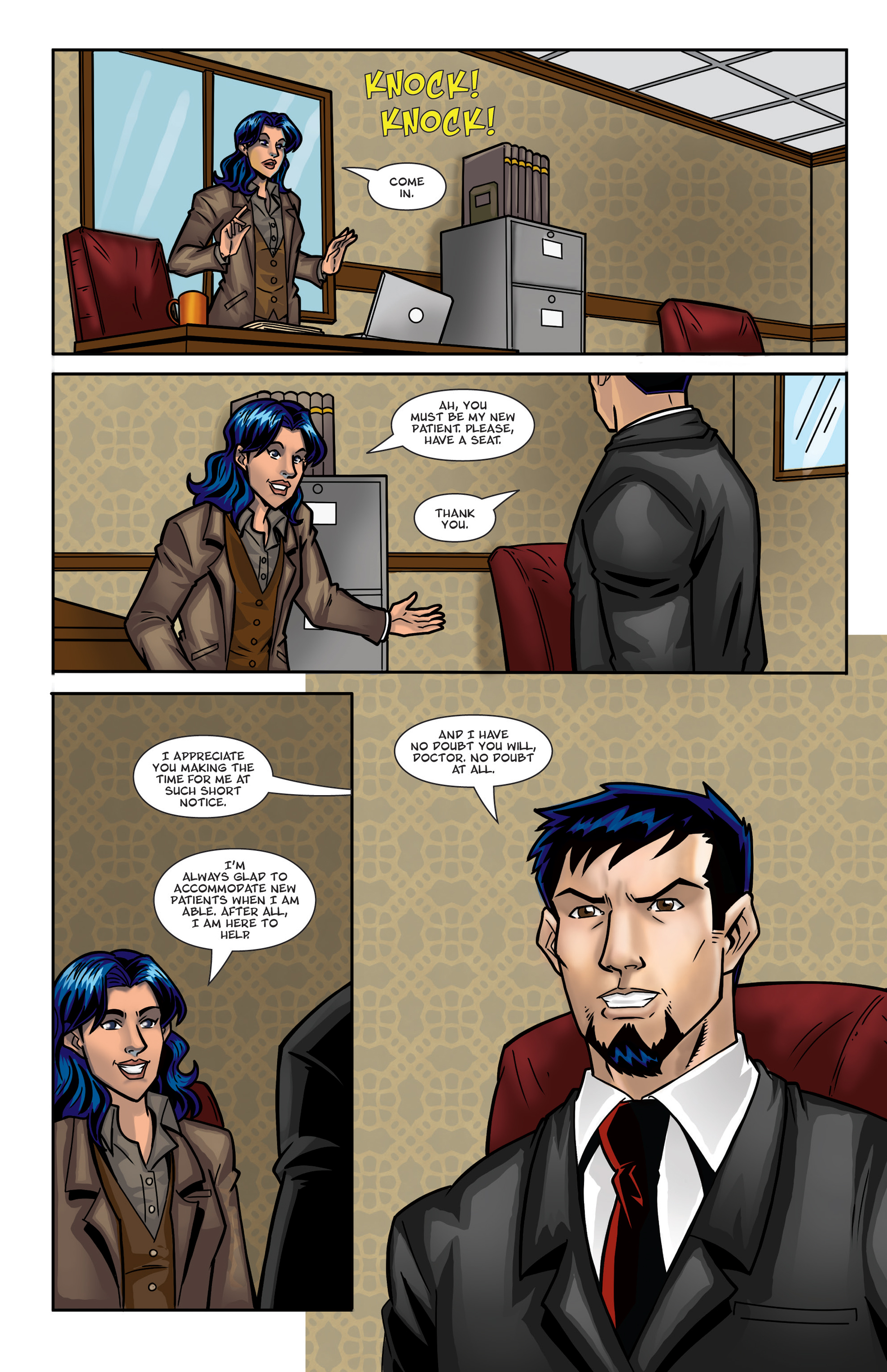 Read online Crimson Scorpion comic -  Issue #3 - 5