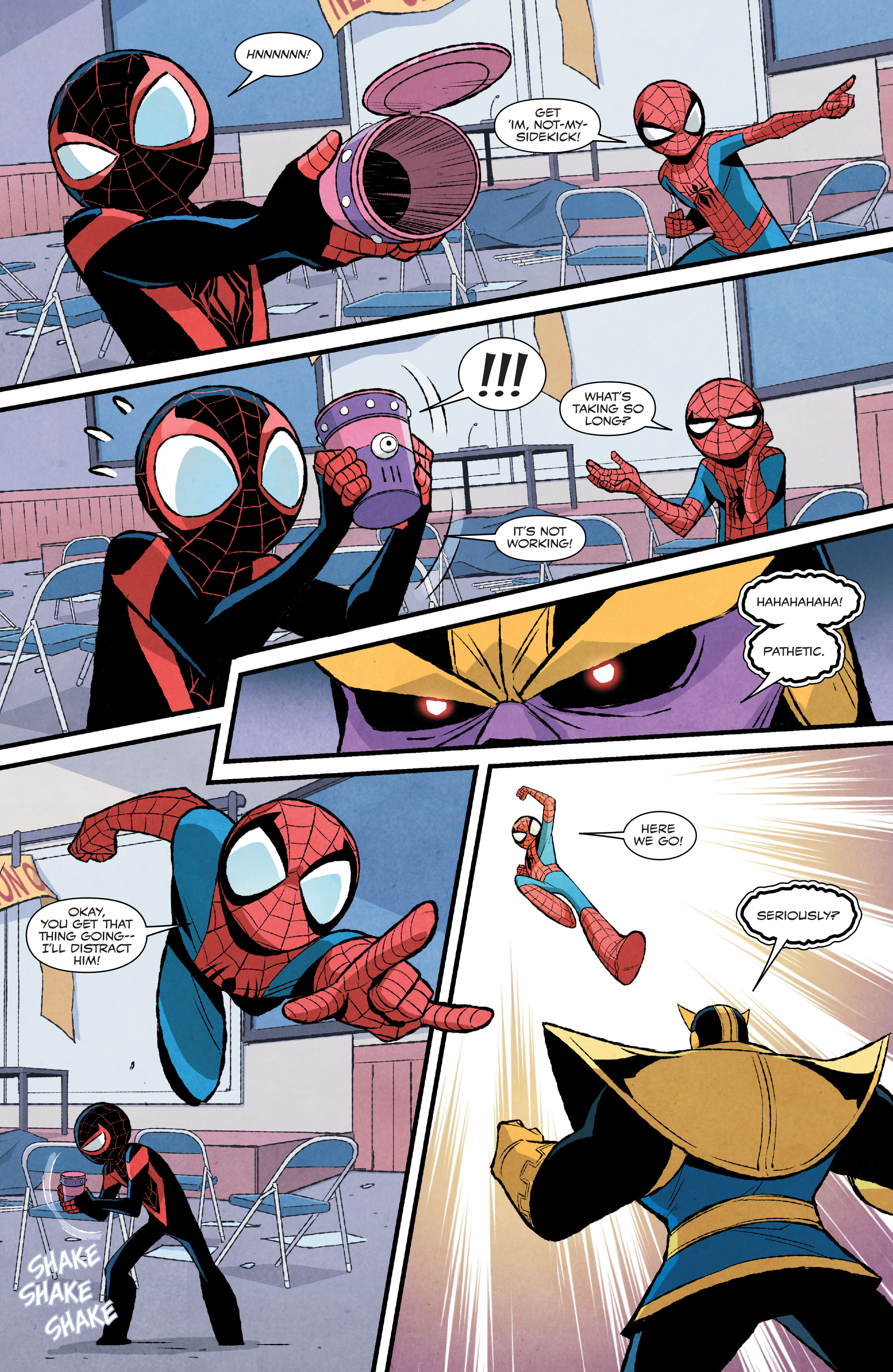 Read online Peter Parker And Miles Morales Spider-Men Double Trouble comic -  Issue #4 - 14