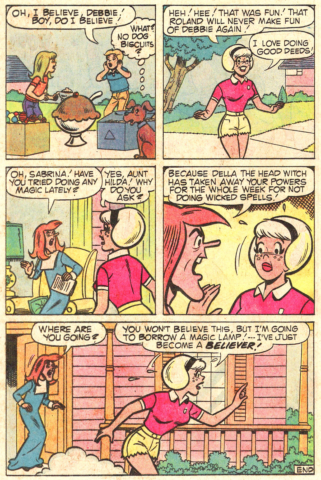 Read online Sabrina The Teenage Witch (1971) comic -  Issue #69 - 24