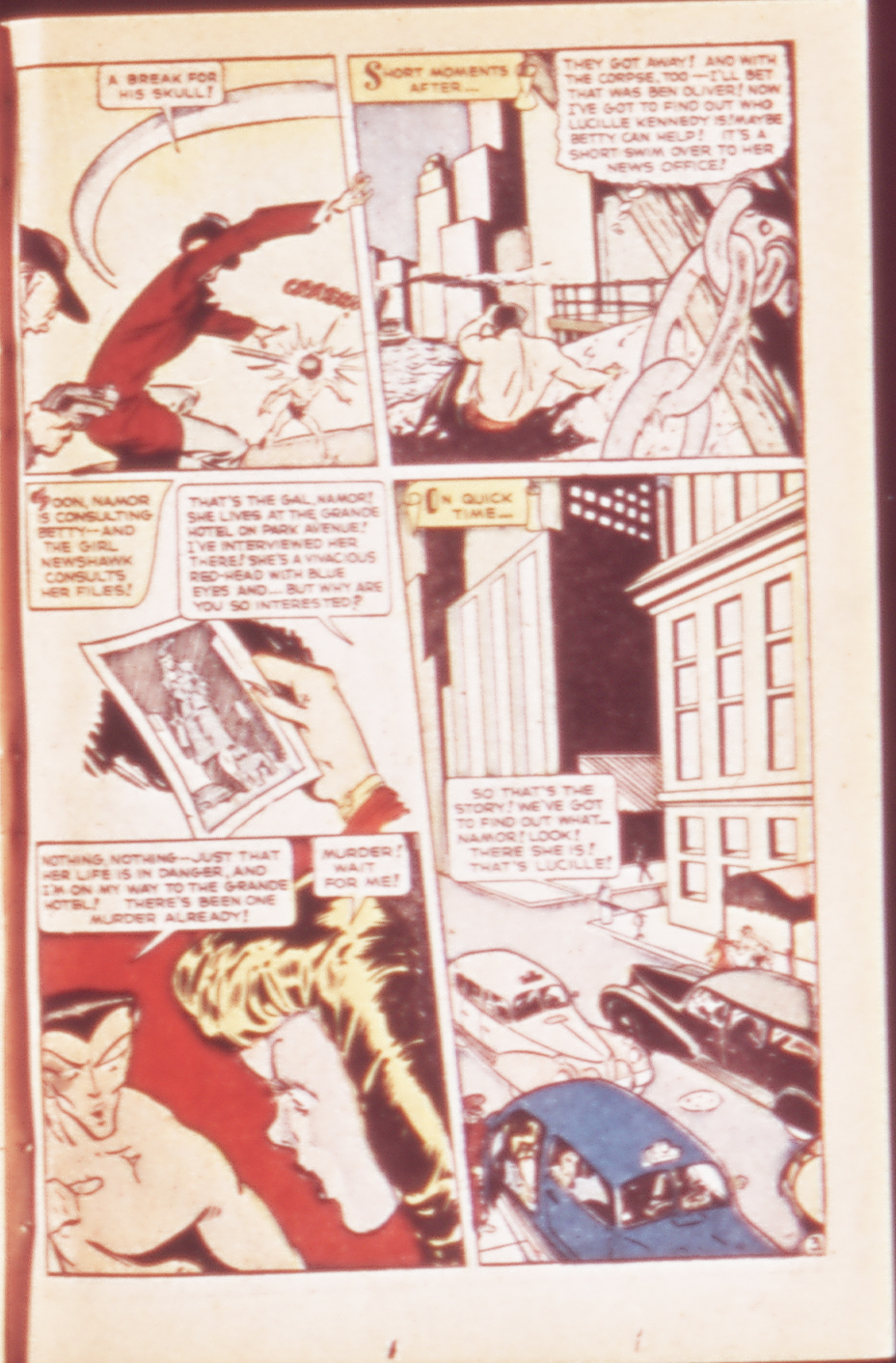 Read online Sub-Mariner Comics comic -  Issue #19 - 17