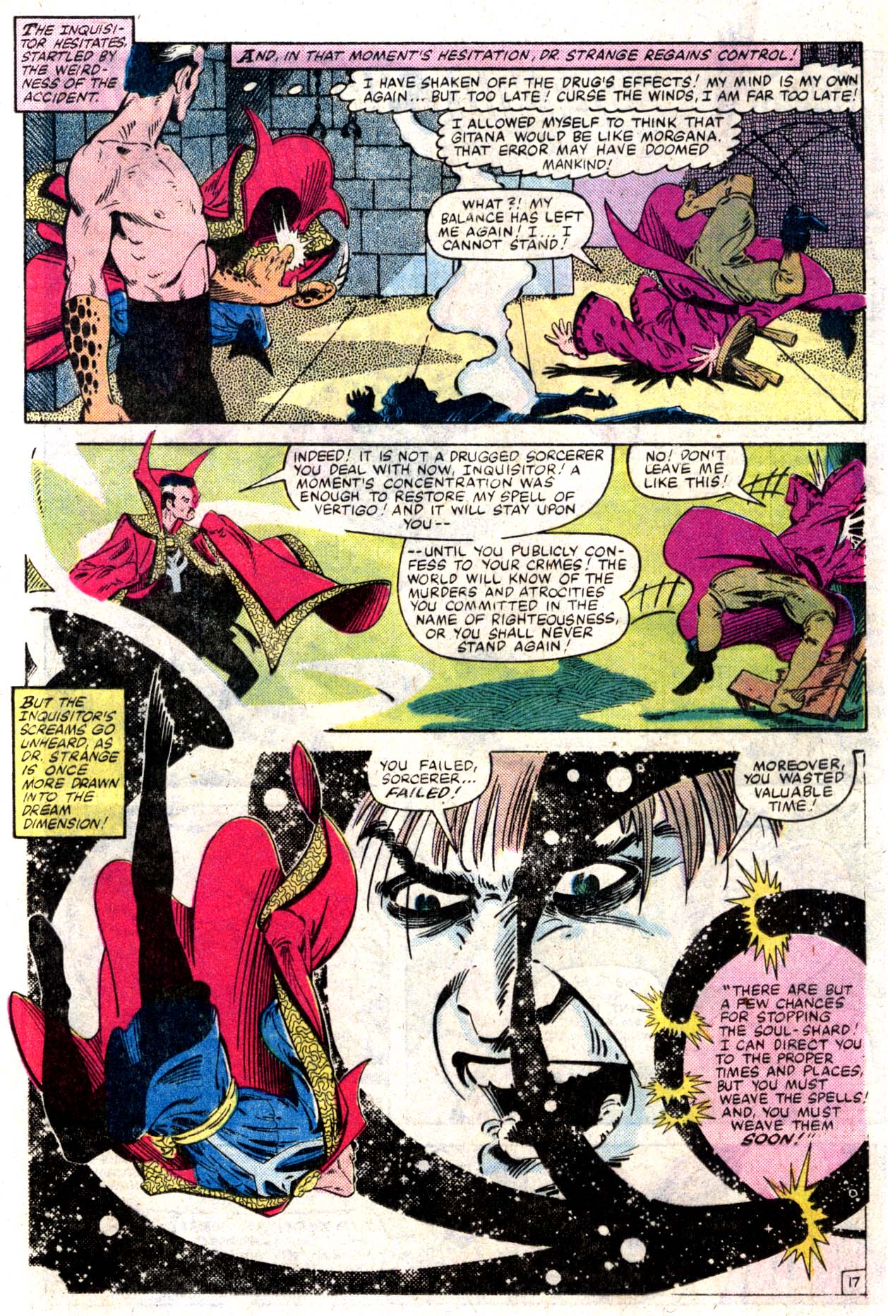 Read online Doctor Strange (1974) comic -  Issue #52 - 18