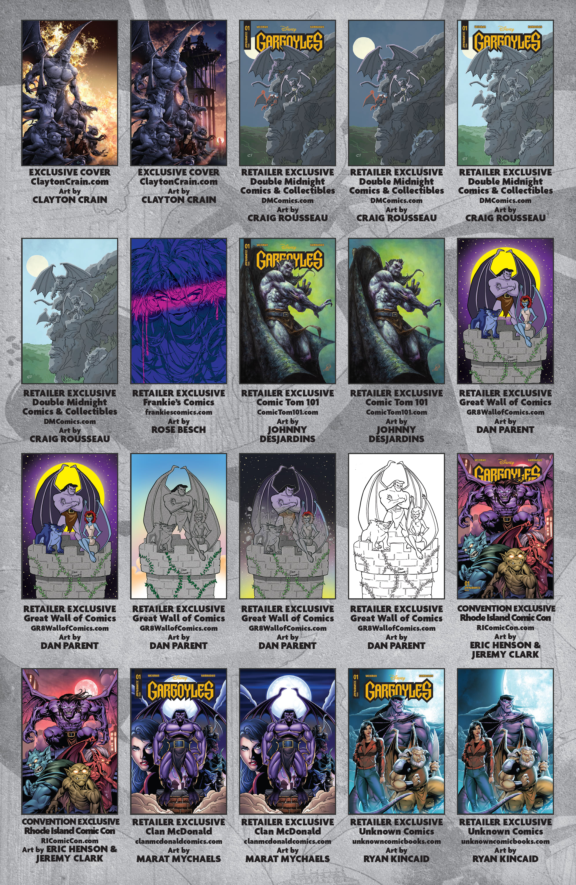 Read online Gargoyles (2022) comic -  Issue #1 - 35