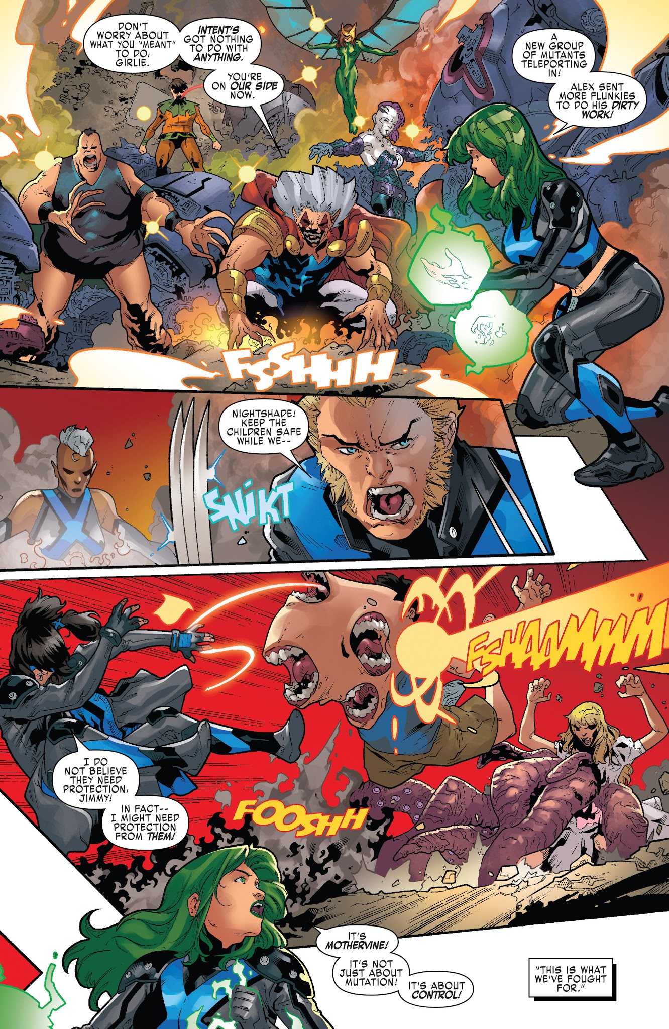 Read online X-Men: Blue comic -  Issue #26 - 16
