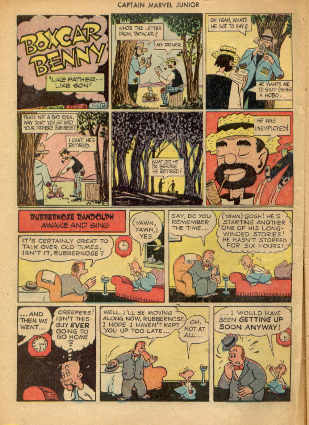 Read online Captain Marvel, Jr. comic -  Issue #54 - 14