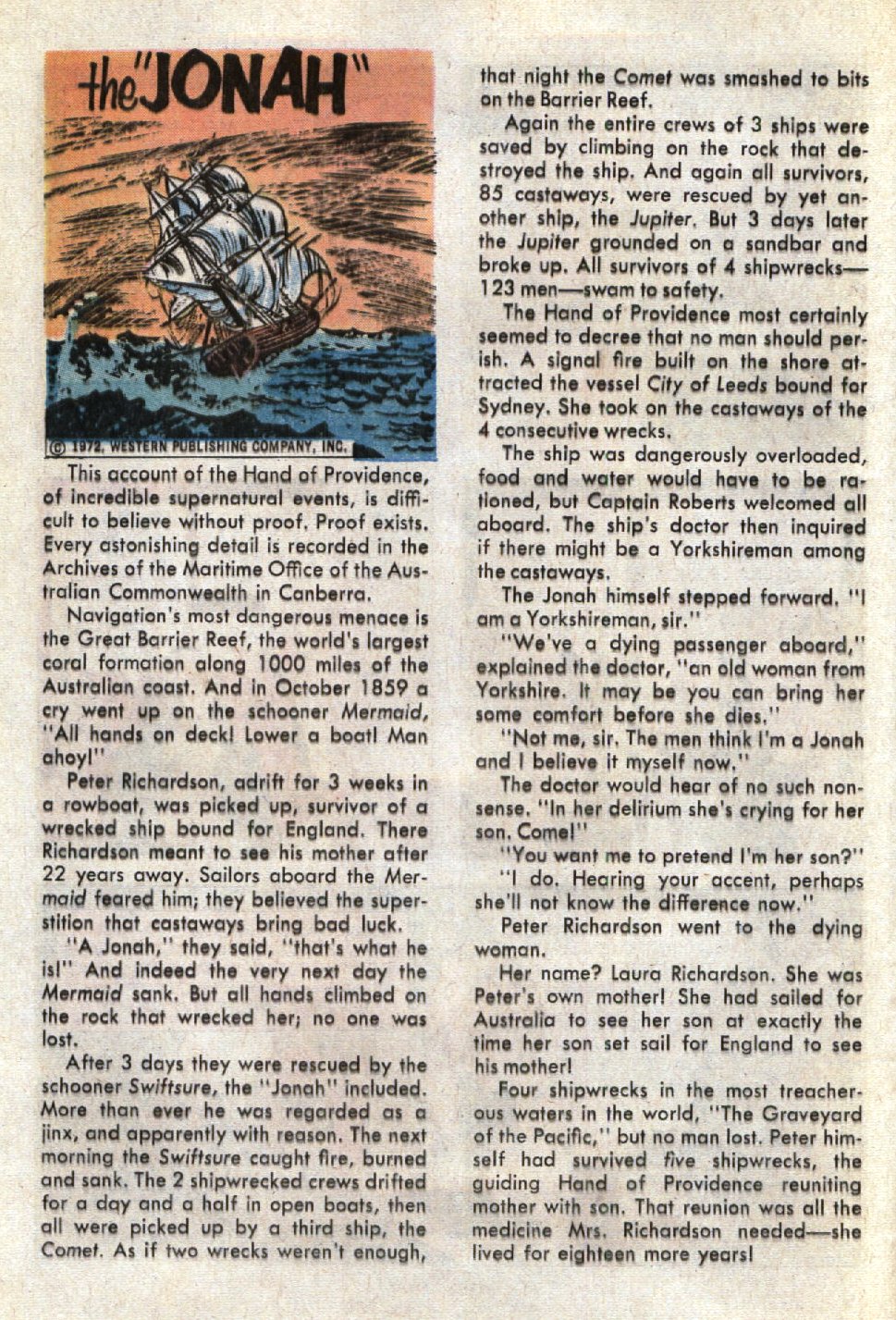Read online Ripley's Believe it or Not! (1965) comic -  Issue #36 - 12