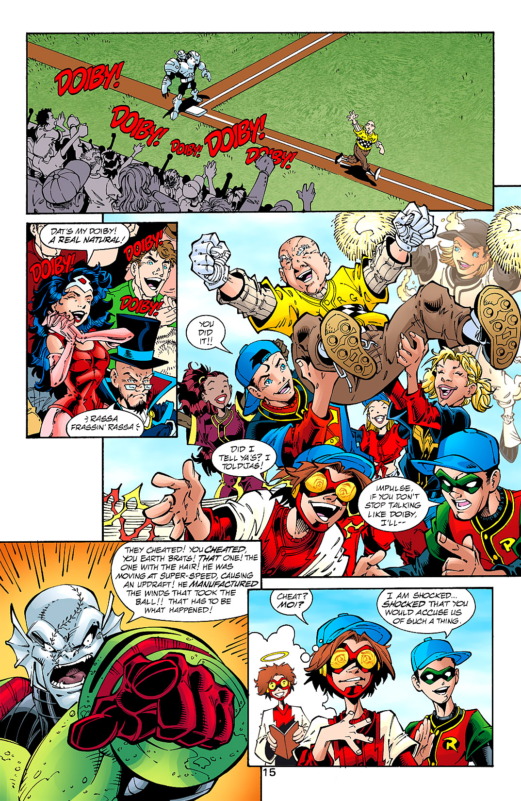 Read online Young Justice (1998) comic -  Issue #28 - 15