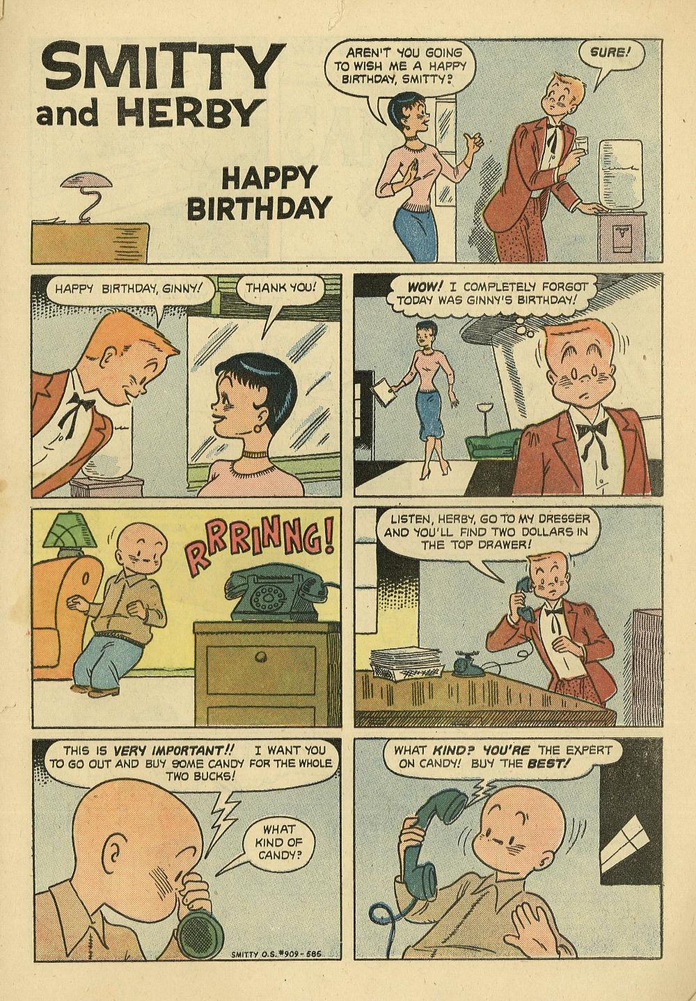 Read online Four Color Comics comic -  Issue #909 - 3