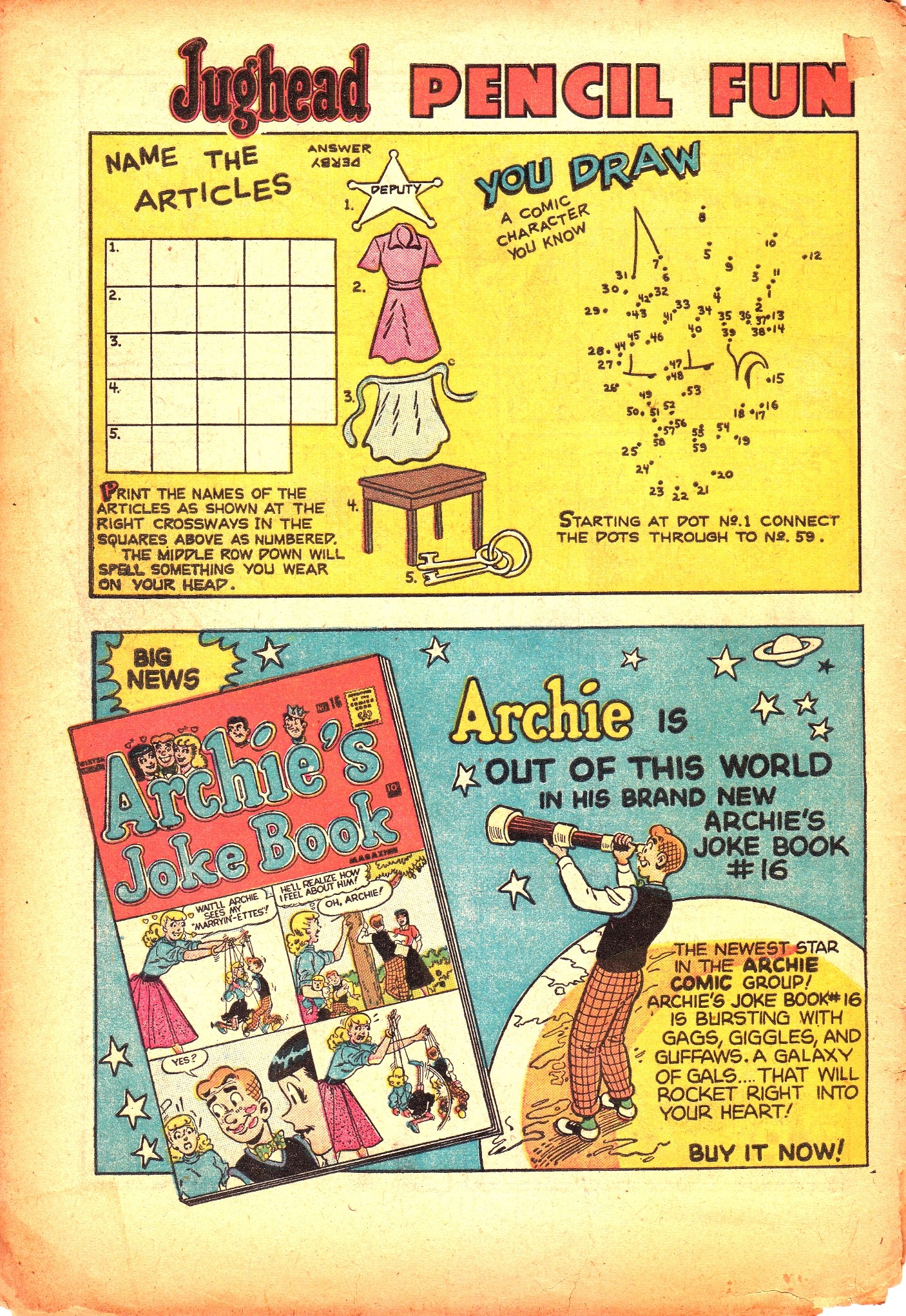 Read online Archie's Pal Jughead comic -  Issue #29 - 32