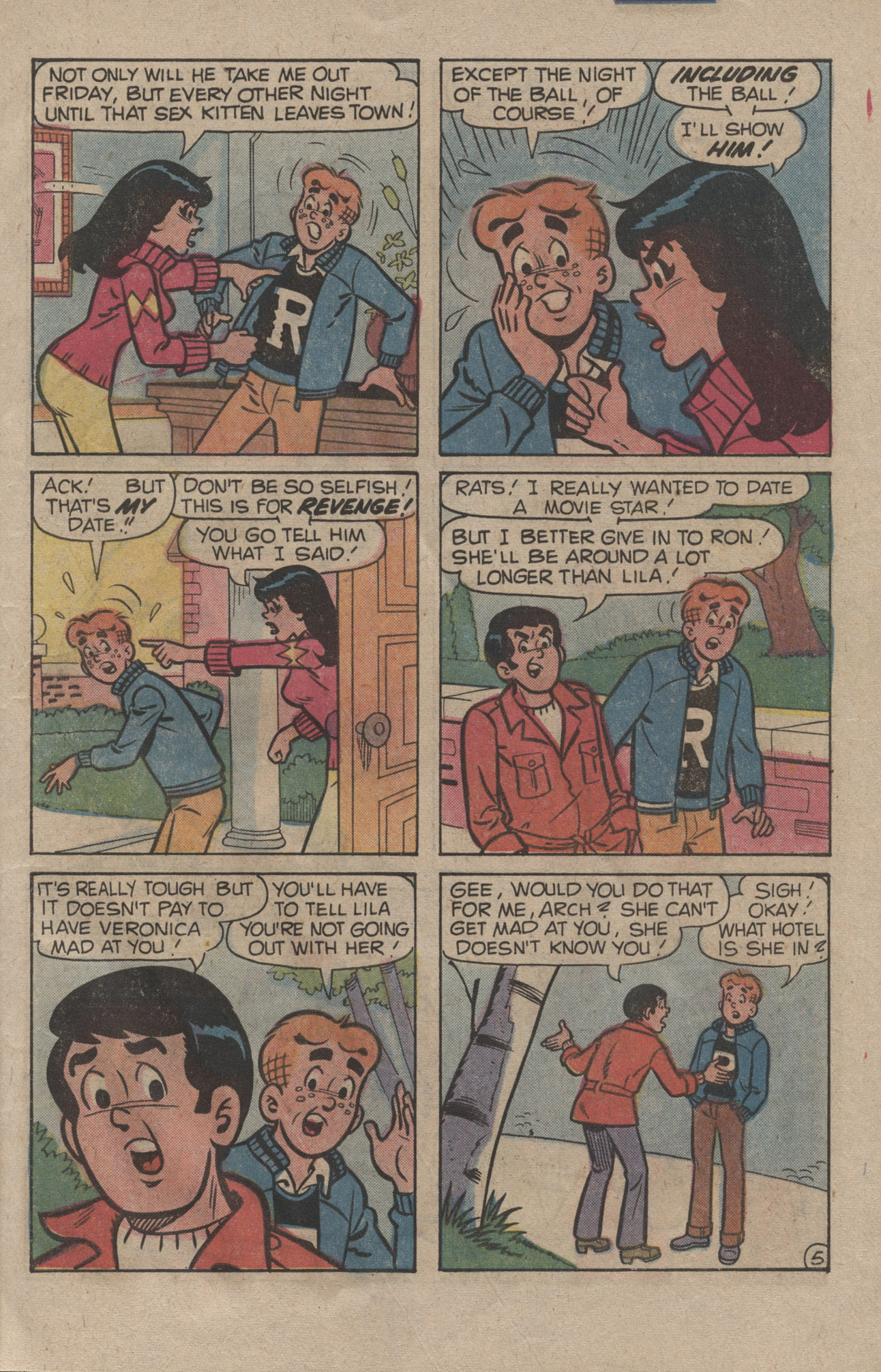 Read online Reggie and Me (1966) comic -  Issue #123 - 7