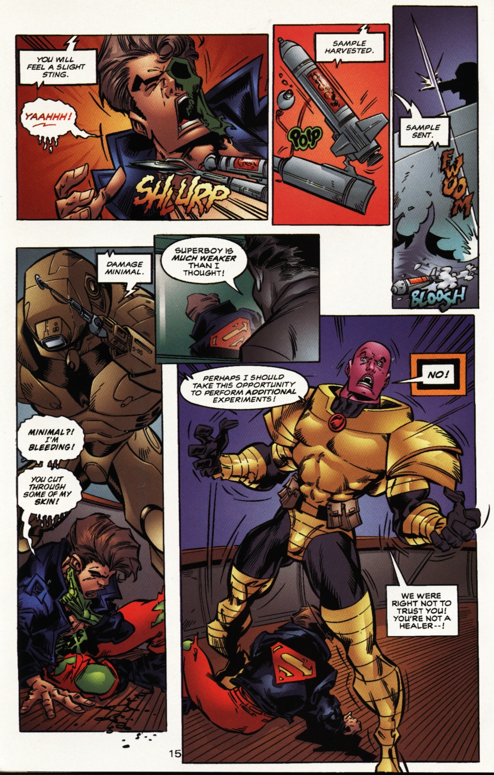 Read online Superboy & The Ravers comic -  Issue #10 - 15