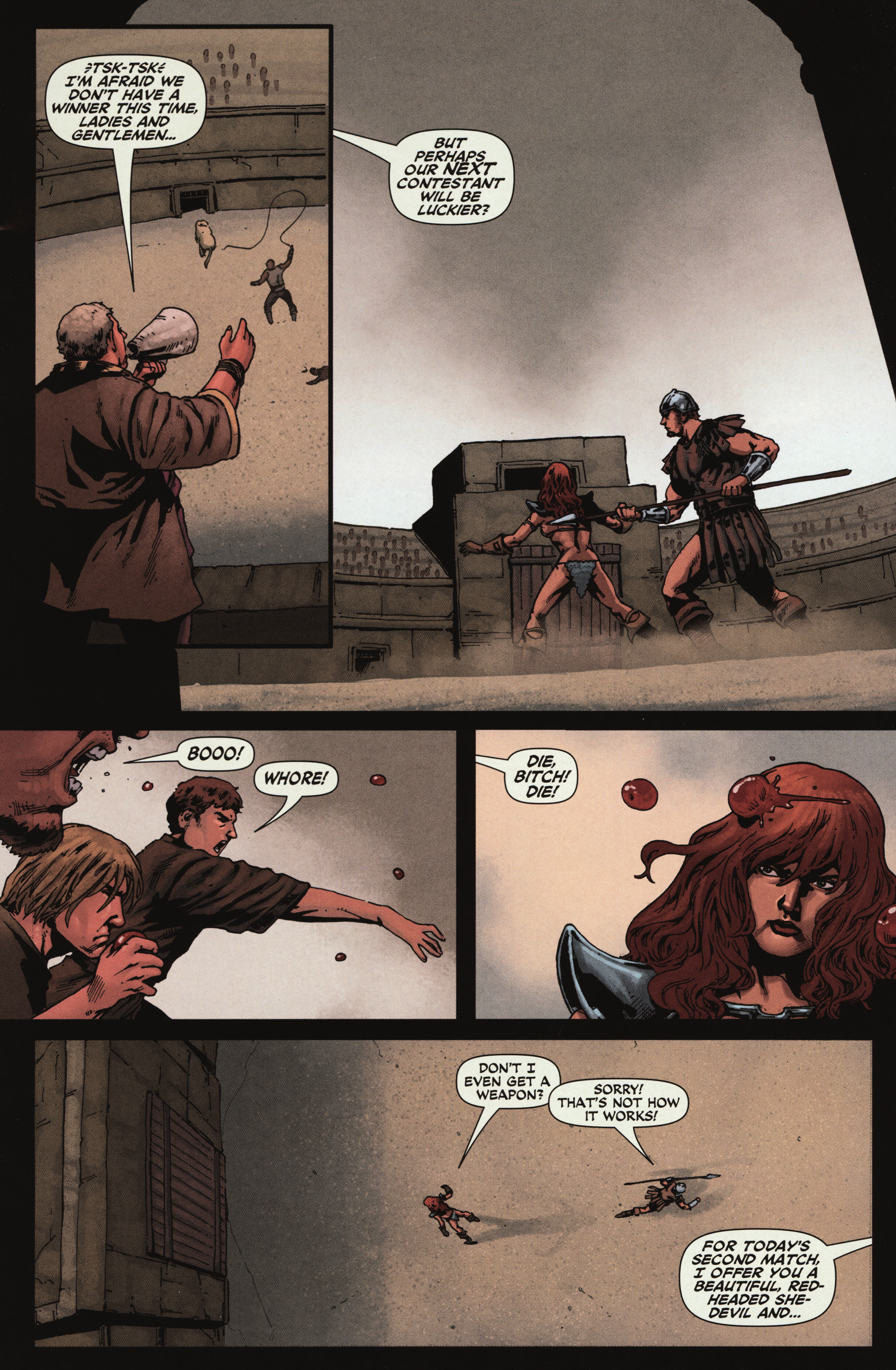 Read online Red Sonja: Berserker comic -  Issue # Full - 19