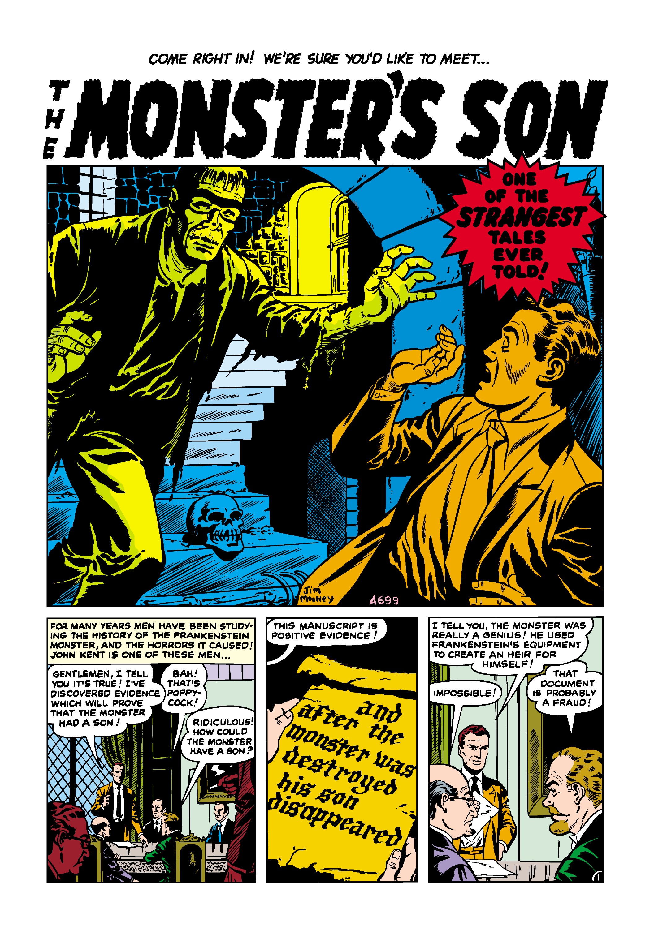 Read online Marvel Masterworks: Atlas Era Strange Tales comic -  Issue # TPB 1 (Part 3) - 53