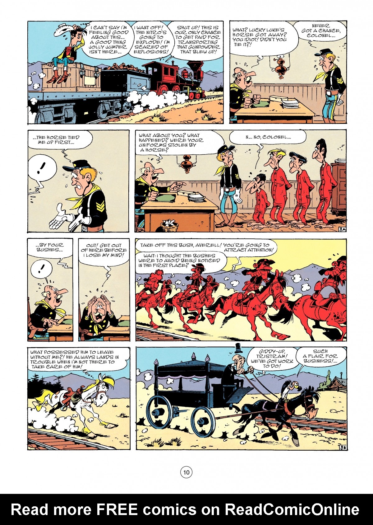 Read online A Lucky Luke Adventure comic -  Issue #53 - 10