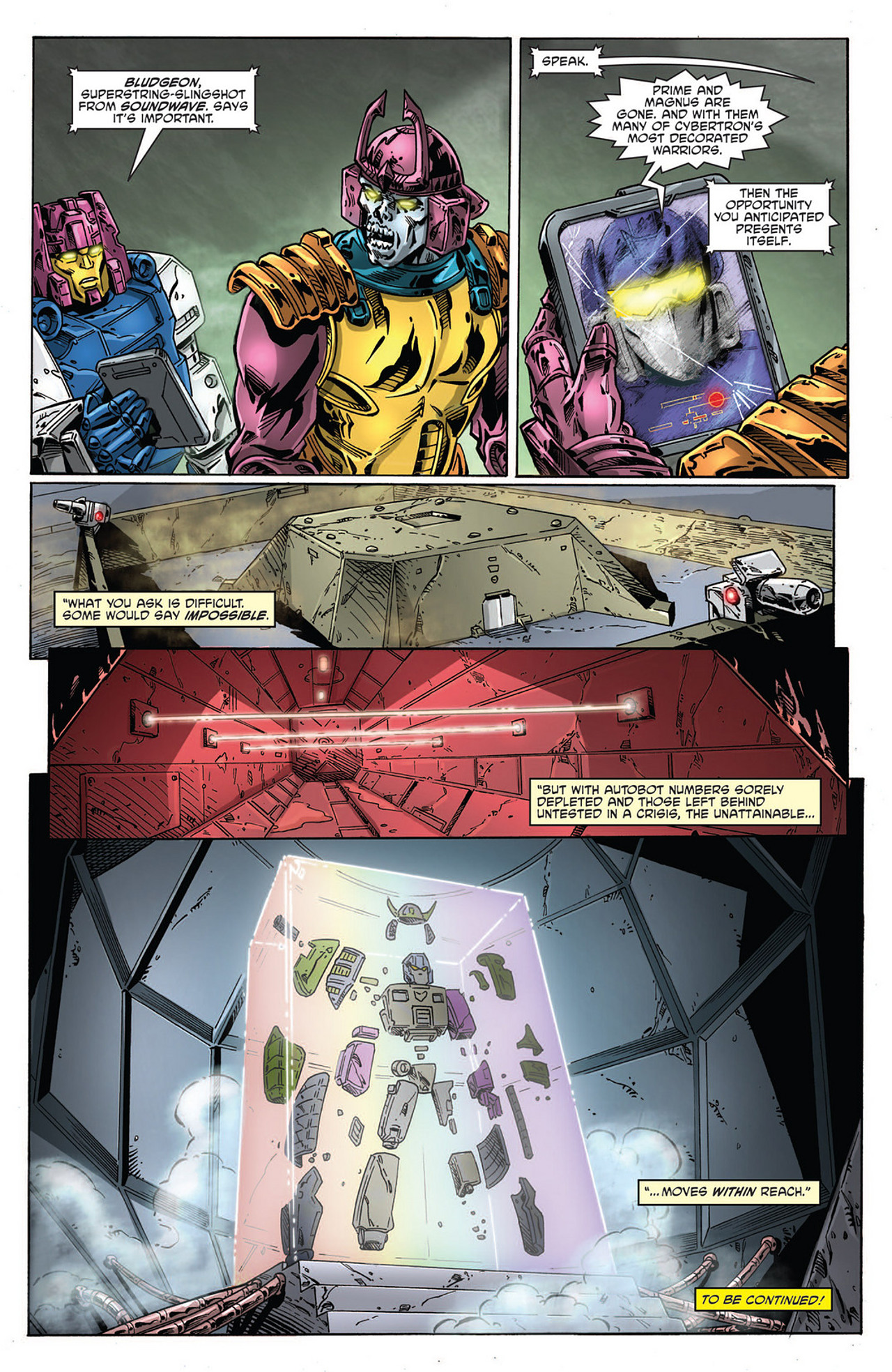 Read online The Transformers: Regeneration One comic -  Issue #83 - 24
