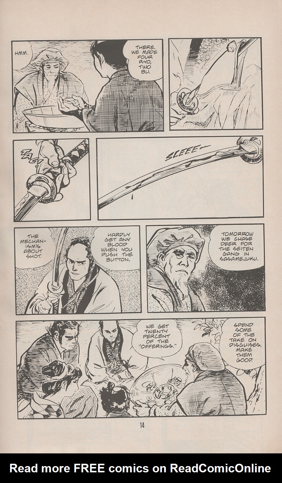 Read online Lone Wolf and Cub comic -  Issue #17 - 18