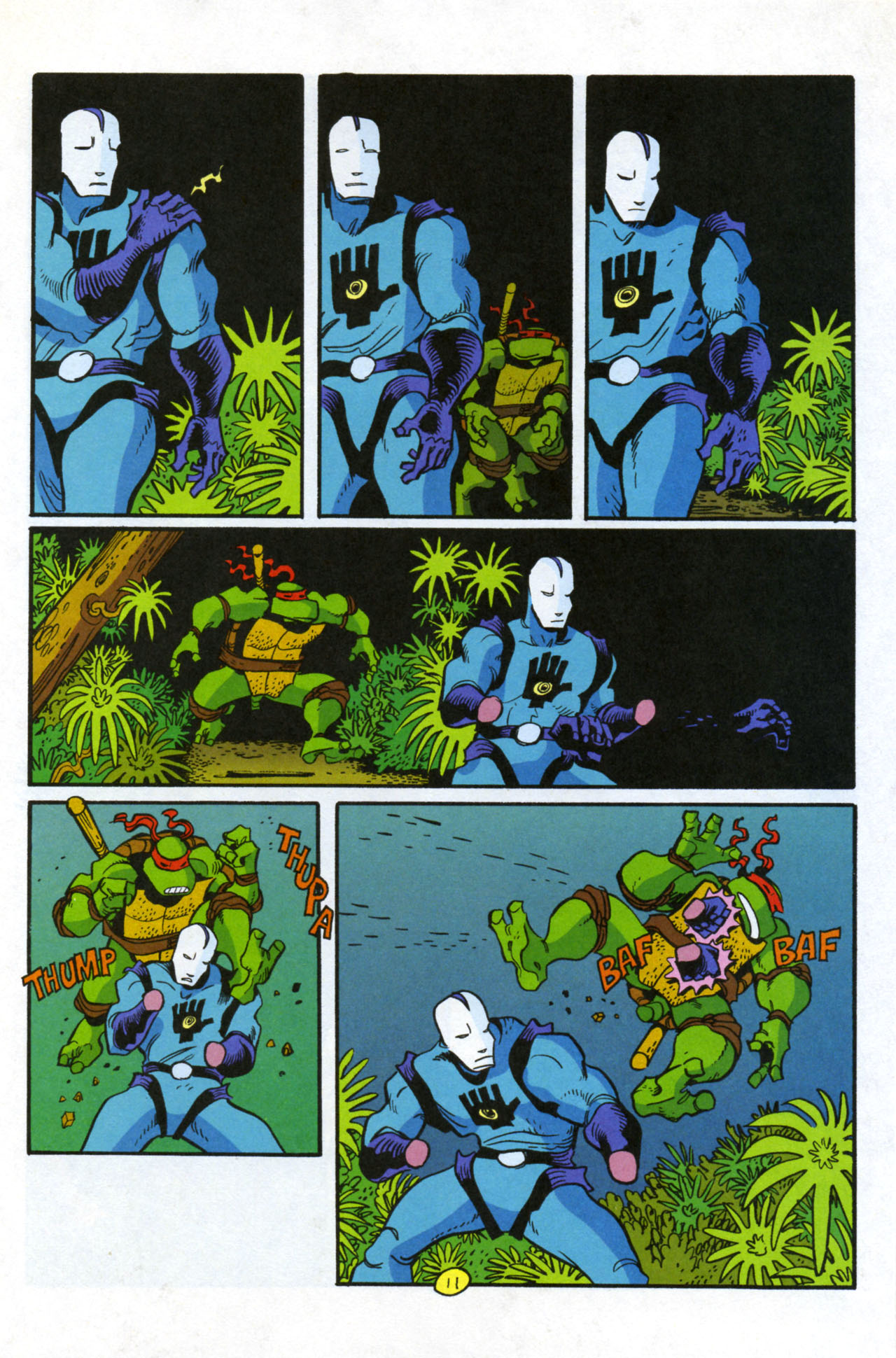 Read online Teenage Mutant Ninja Turtles/Flaming Carrot Crossover comic -  Issue #2 - 13