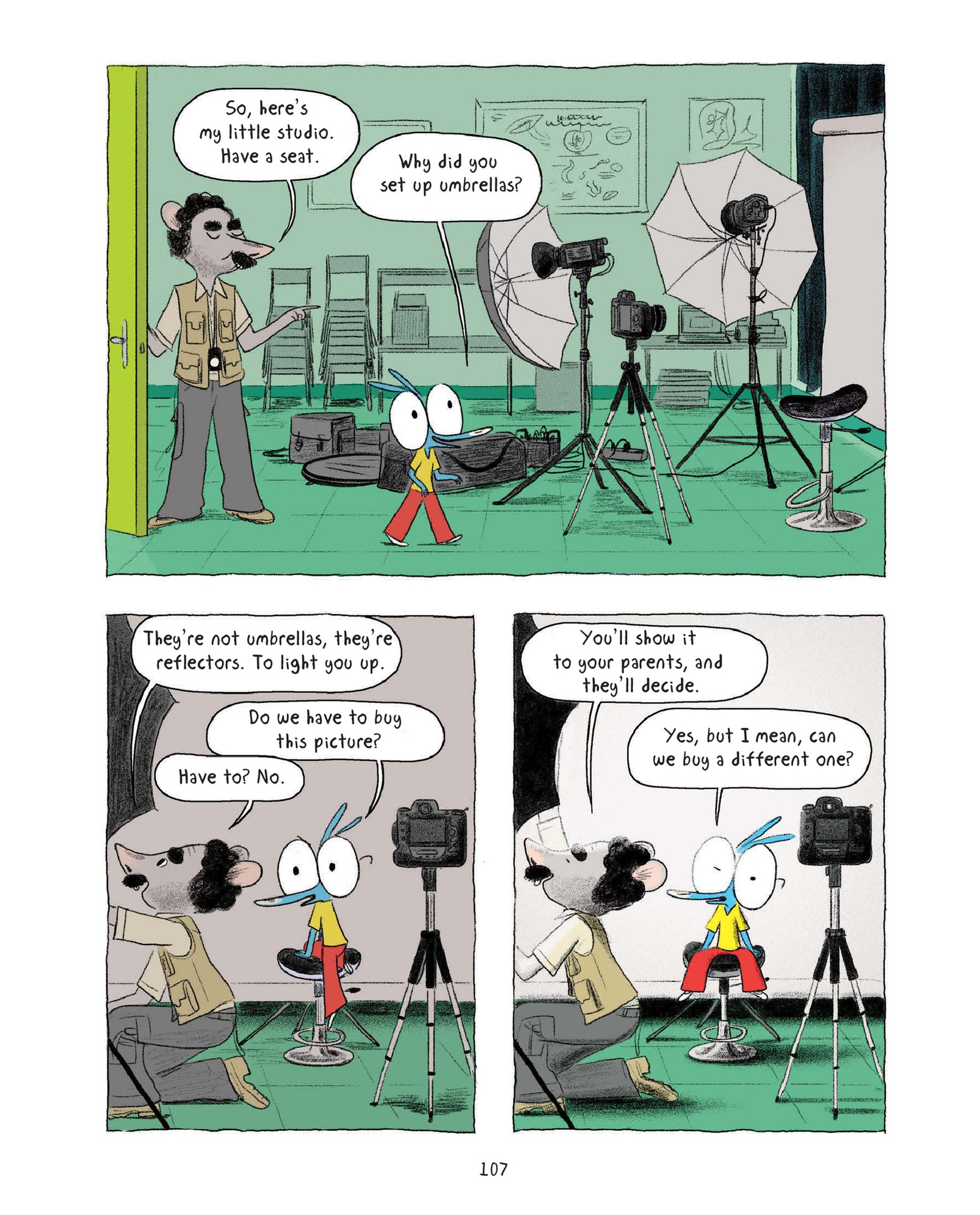 Read online Ariol comic -  Issue # TPB 4 - 108
