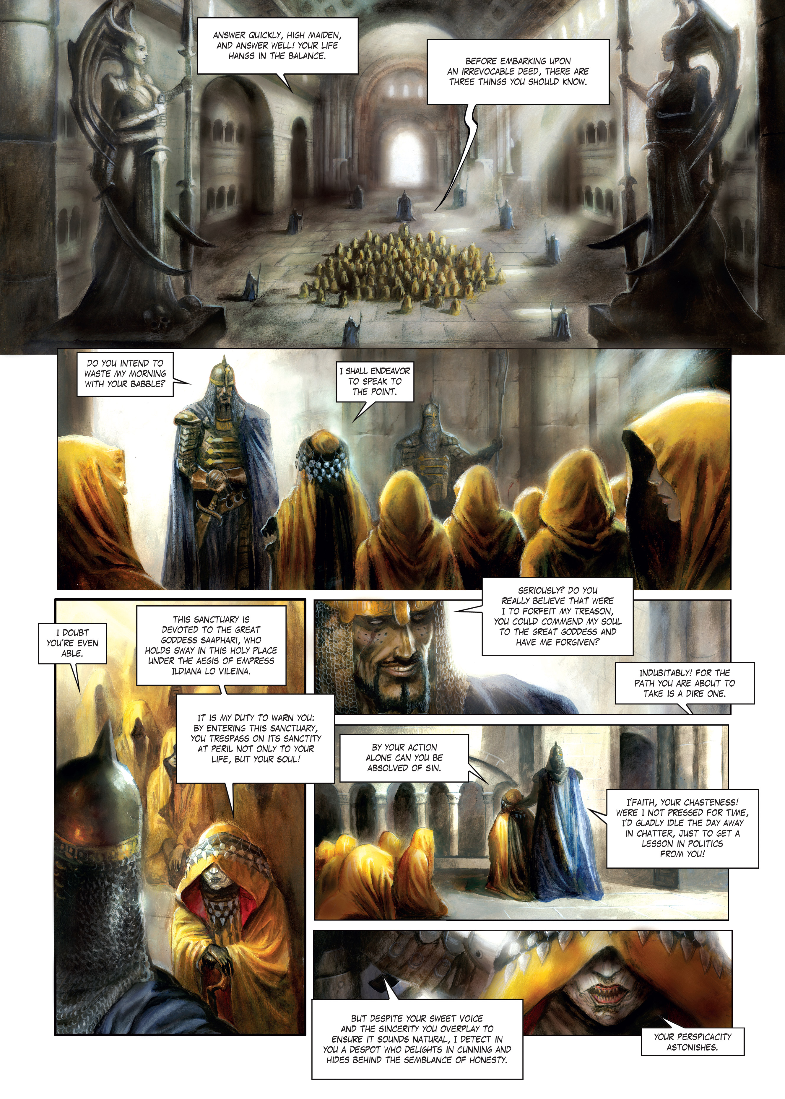 Read online The Cathedral of the Chasms comic -  Issue #1 - 4
