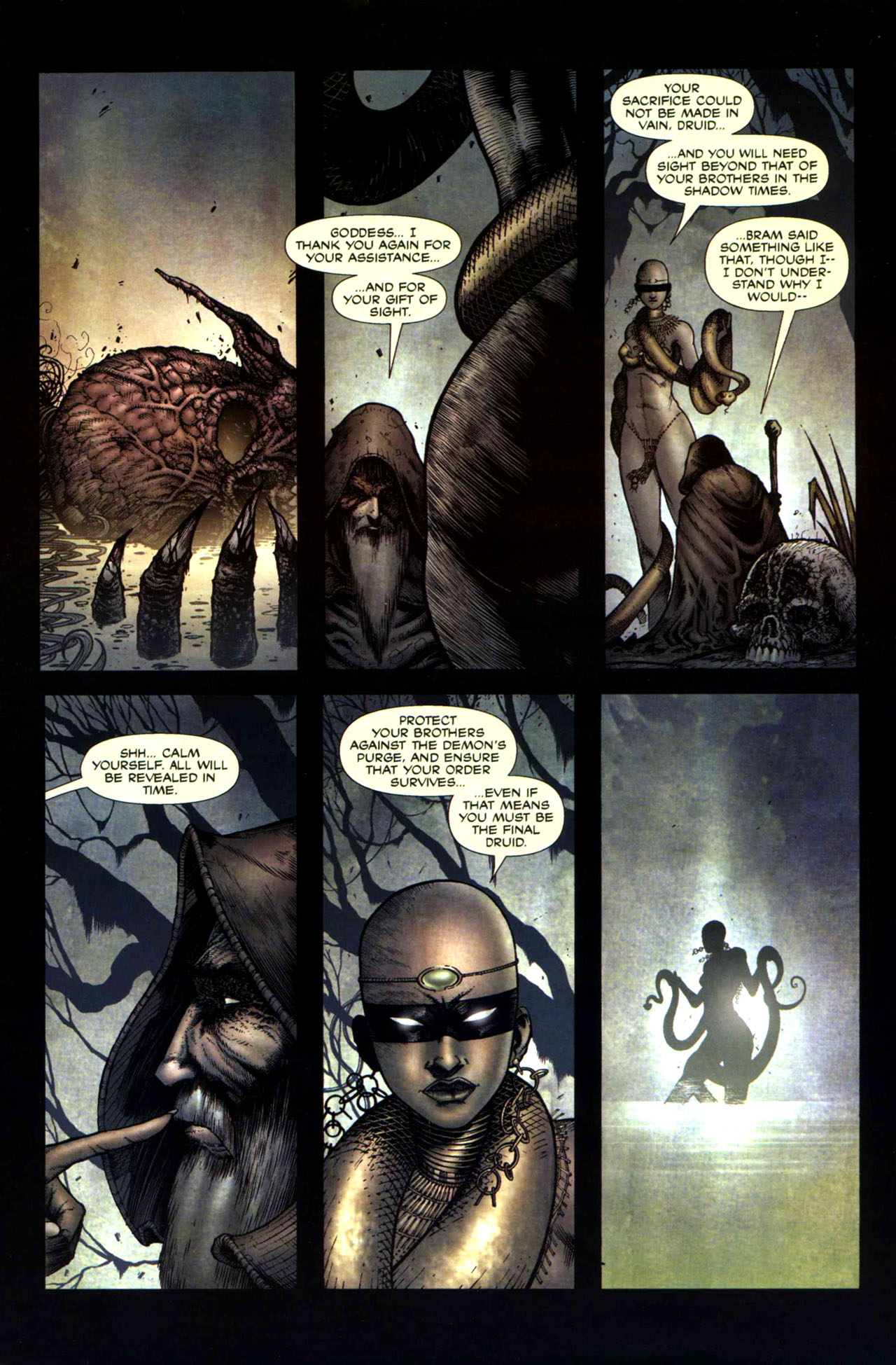 Read online Frank Frazetta's Swamp Demon comic -  Issue # Full - 24