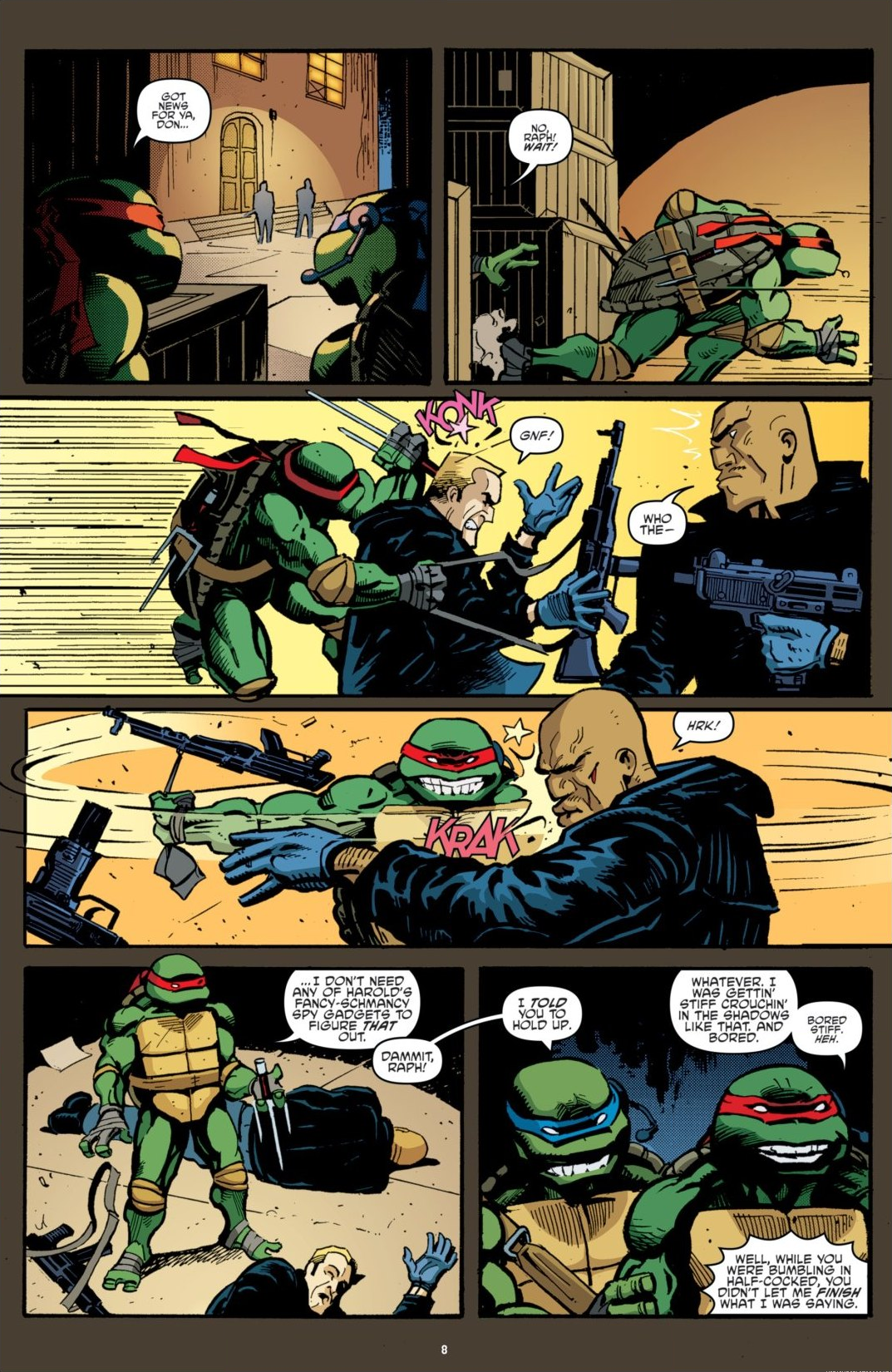 Read online Teenage Mutant Ninja Turtles: The IDW Collection comic -  Issue # TPB 7 (Part 1) - 8