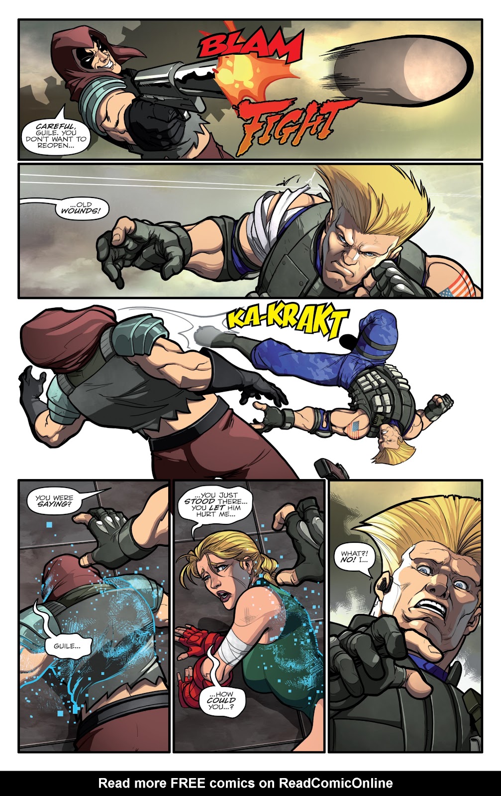 Street Fighter X G.I. Joe issue 3 - Page 14