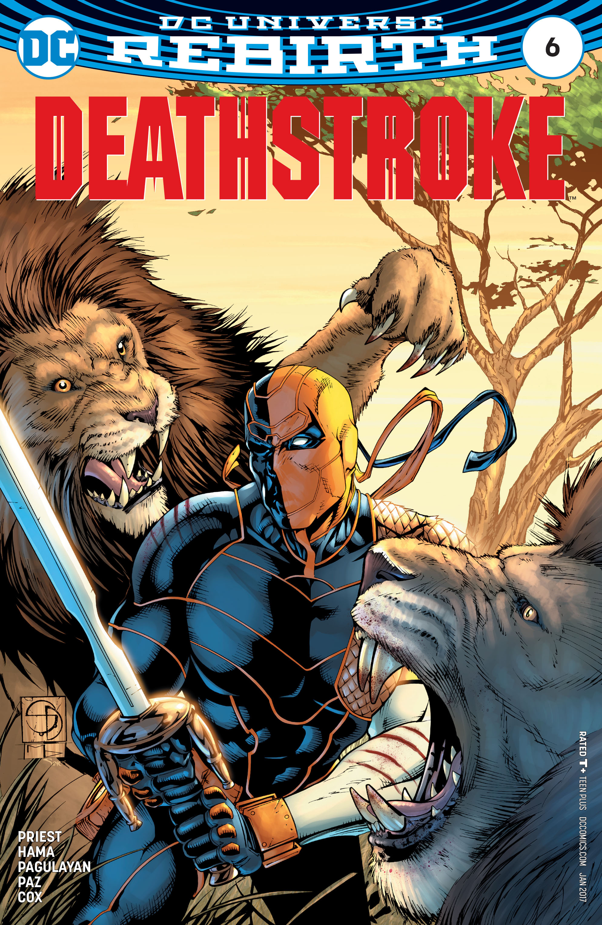 Read online Deathstroke (2016) comic -  Issue #6 - 3