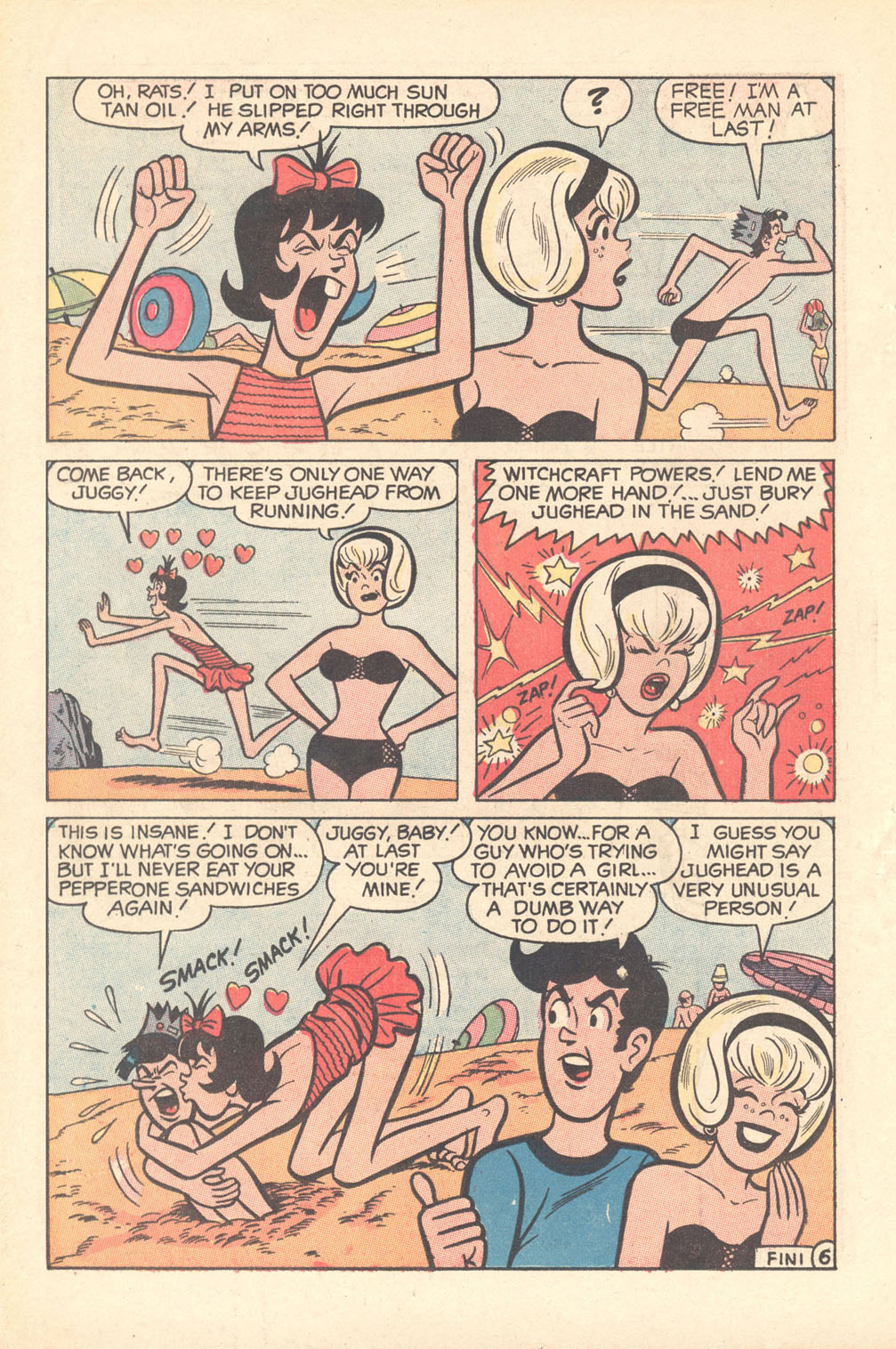 Read online Archie's TV Laugh-Out comic -  Issue #4 - 8