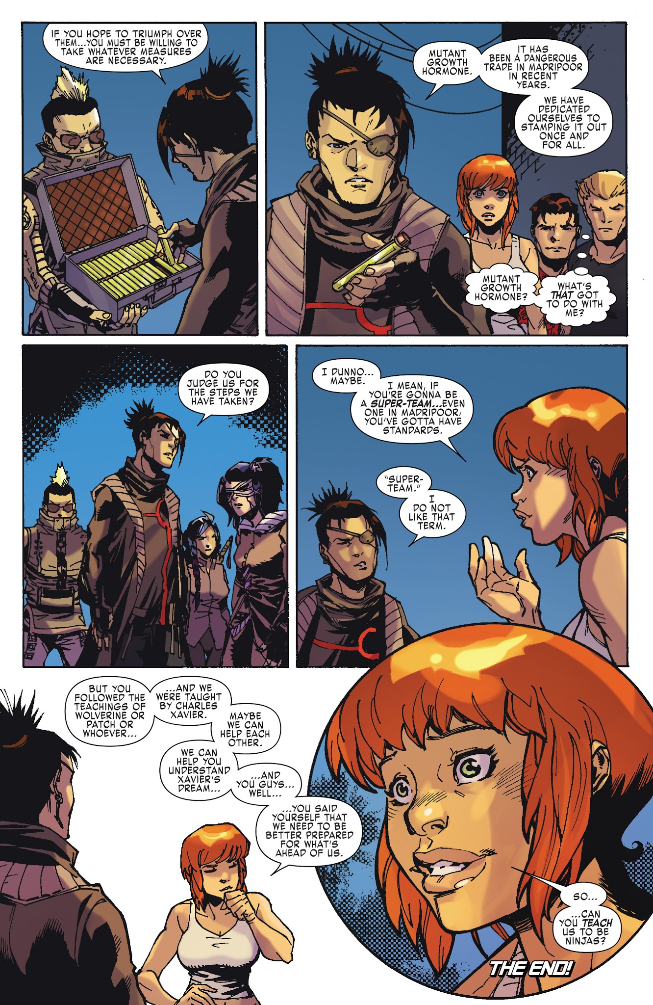 Read online X-Men: Blue comic -  Issue #6 - 20
