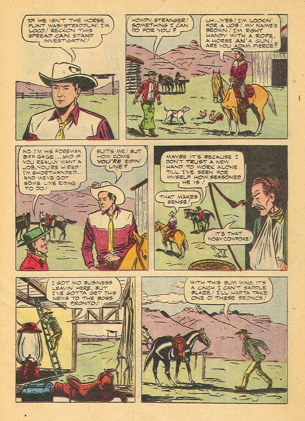 Read online Four Color Comics comic -  Issue #493 - 13