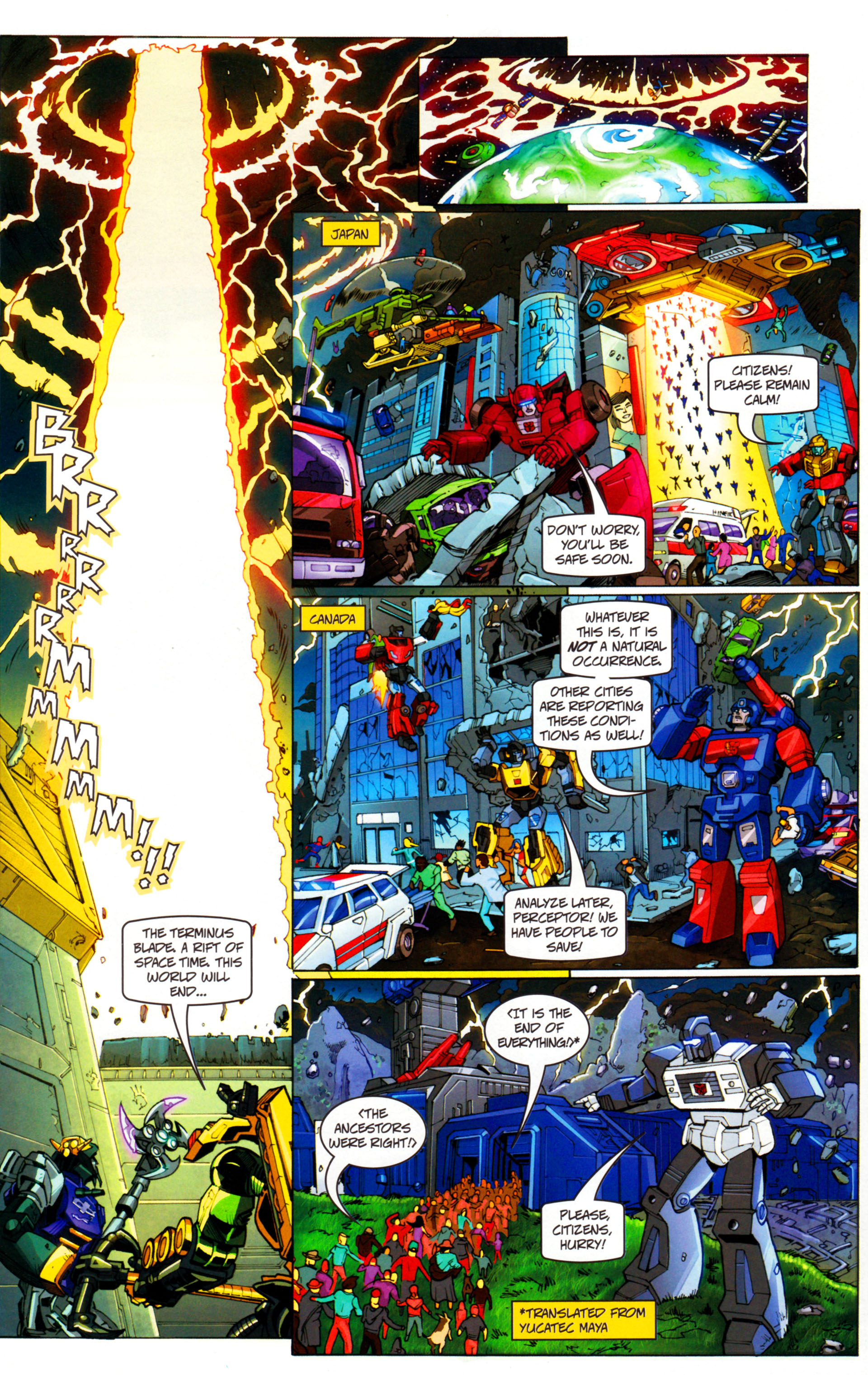 Read online Transformers: Timelines comic -  Issue #7 - 24