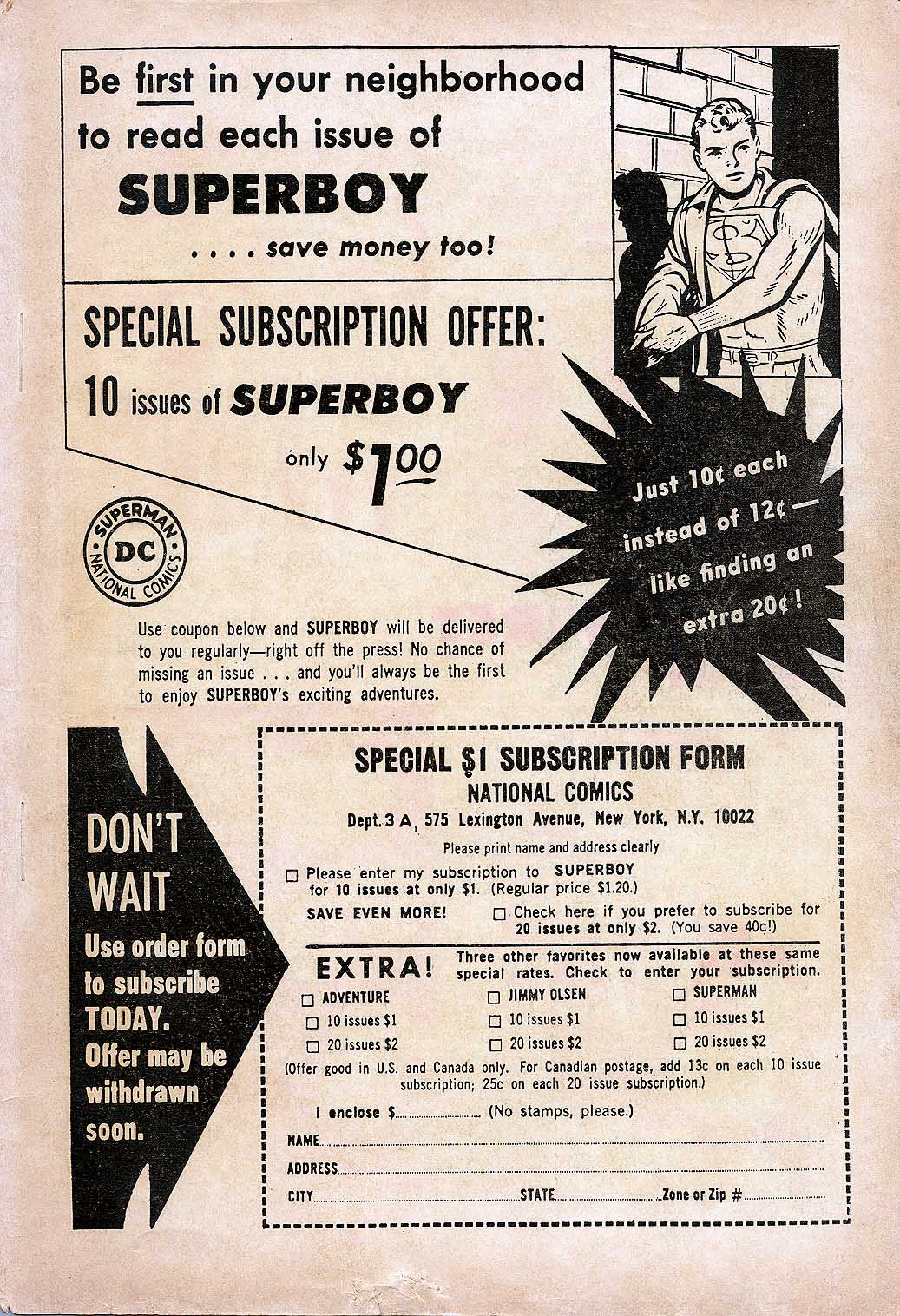 Read online Superboy (1949) comic -  Issue # Annual 1 - 83