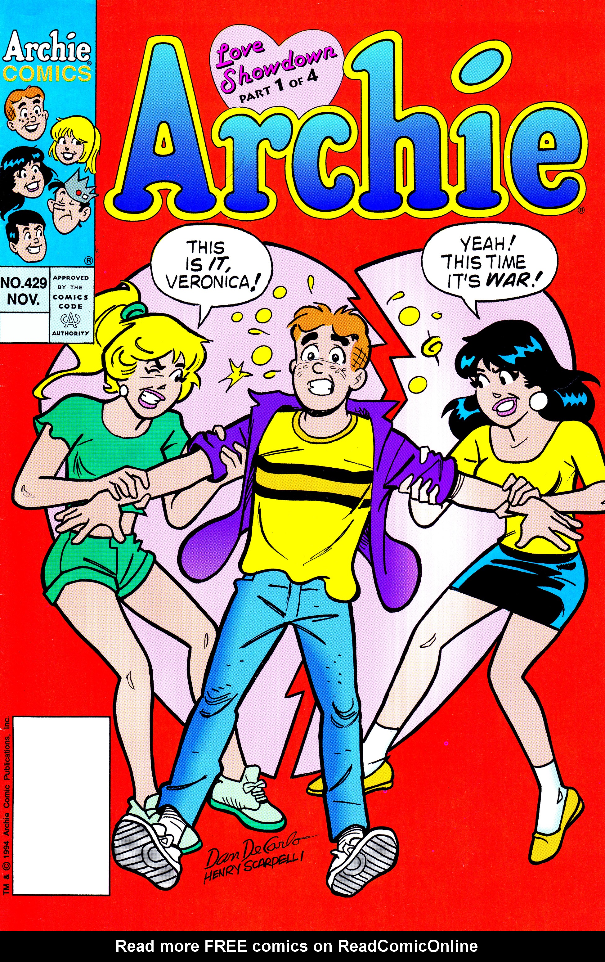 Read online Archie (1960) comic -  Issue #429 - 1