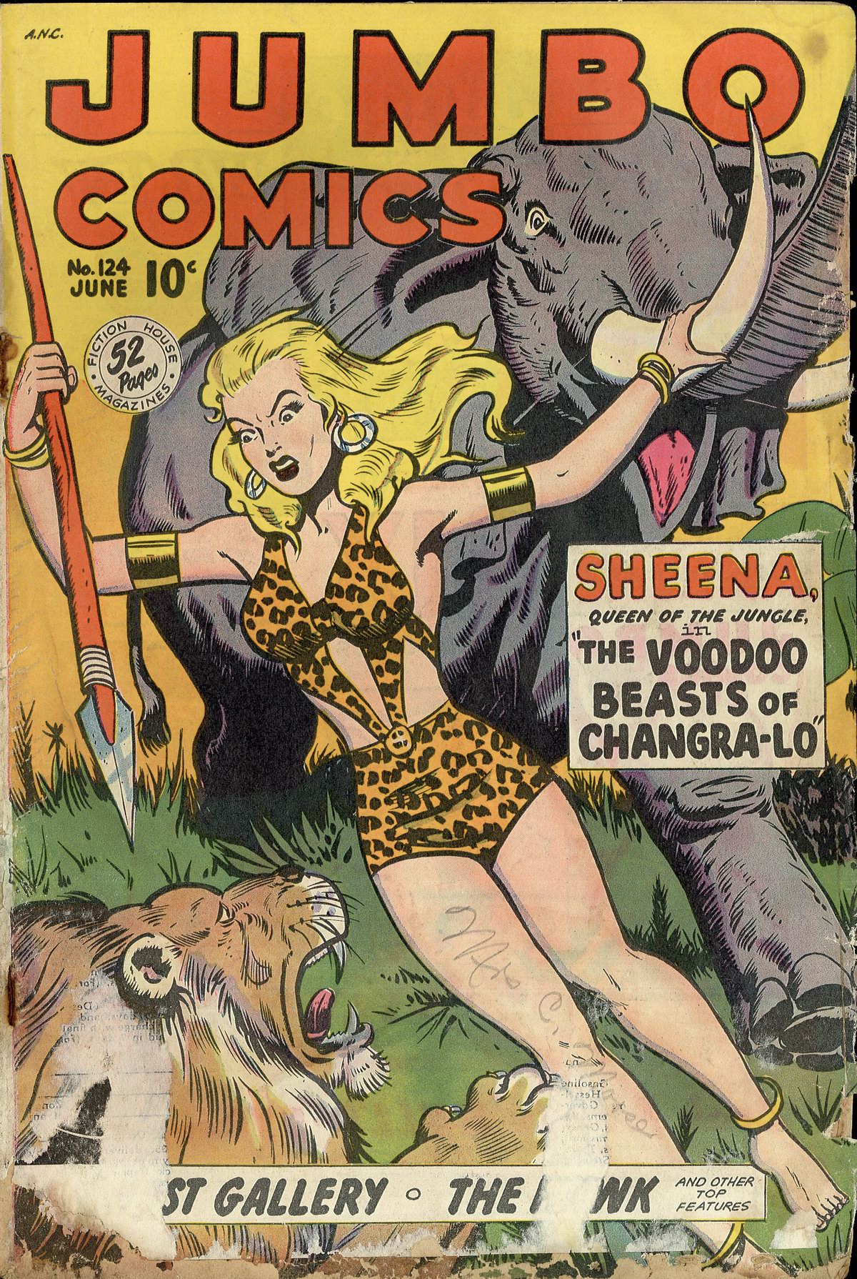 Read online Jumbo Comics comic -  Issue #124 - 1