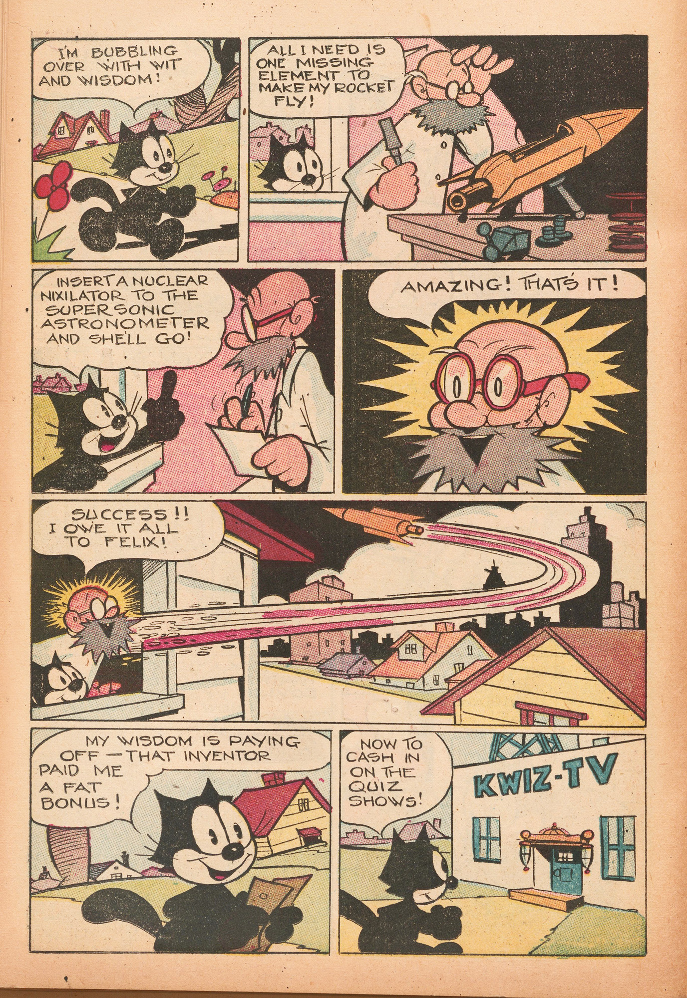 Read online Felix the Cat (1951) comic -  Issue #52 - 24